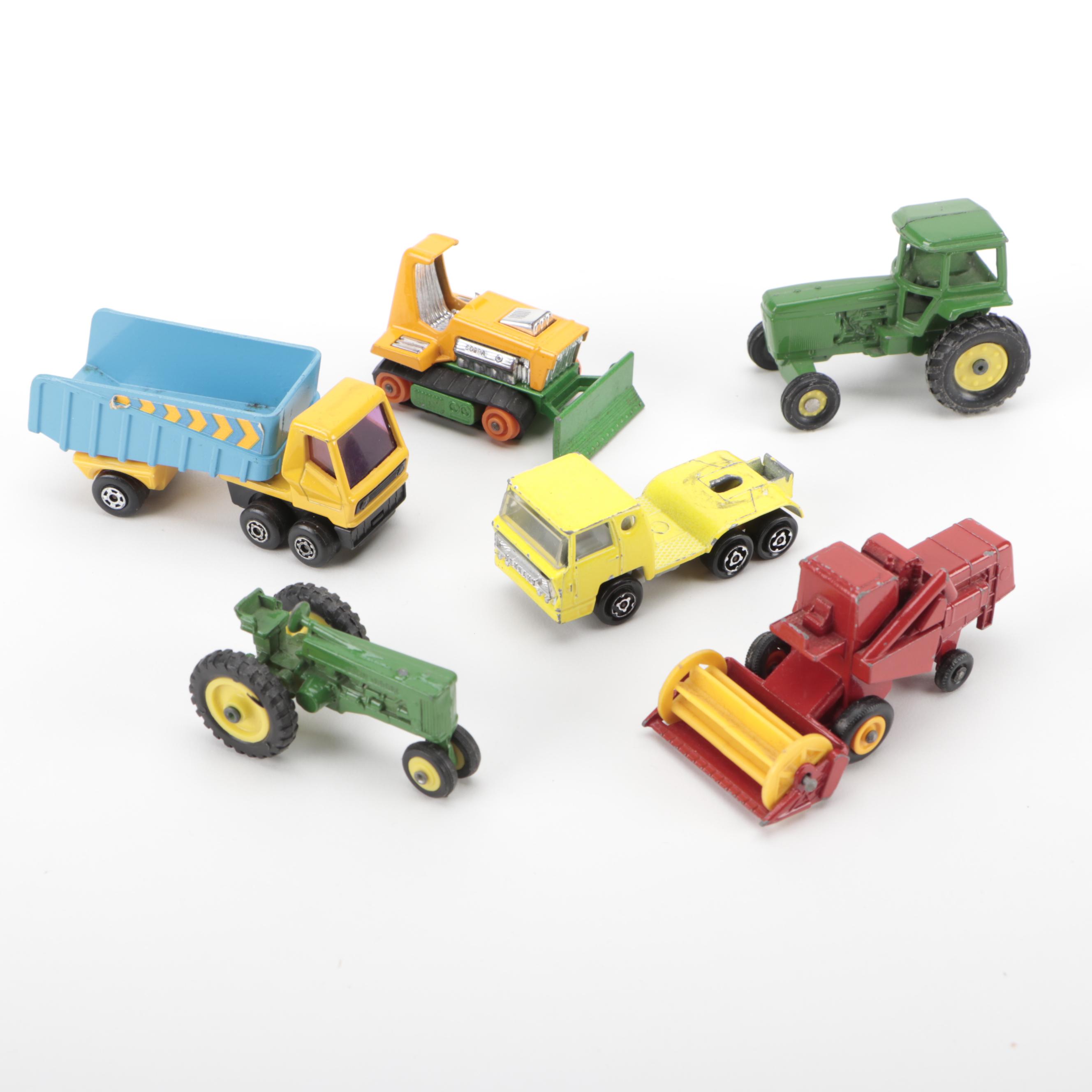 Lesney Matchbox 1:64 Scale Model Cars, Trucks and Machines, Mid/ Late 20th C