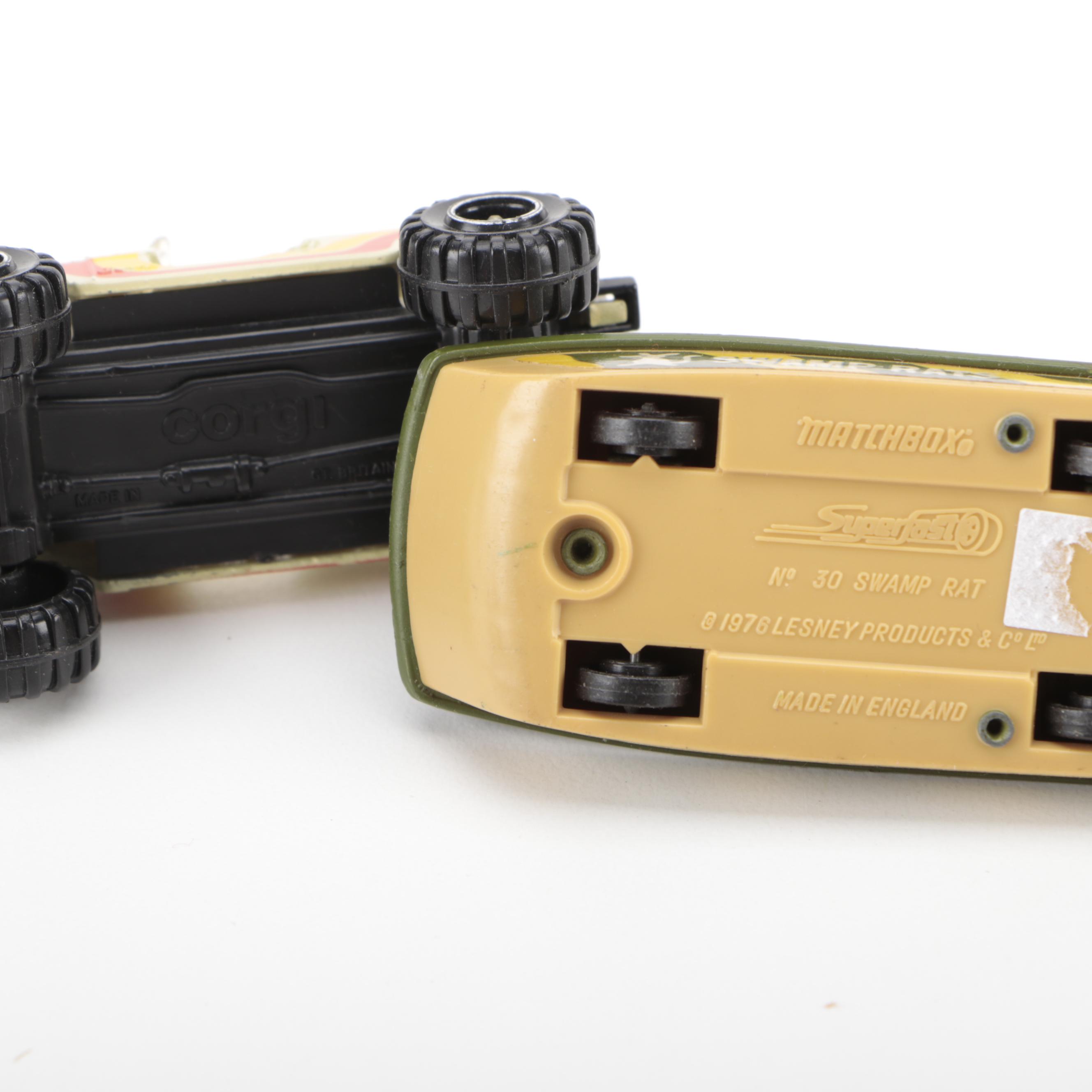 Lesney Matchbox 1:64 Scale Model Cars, Trucks and Machines, Mid/ Late 20th C