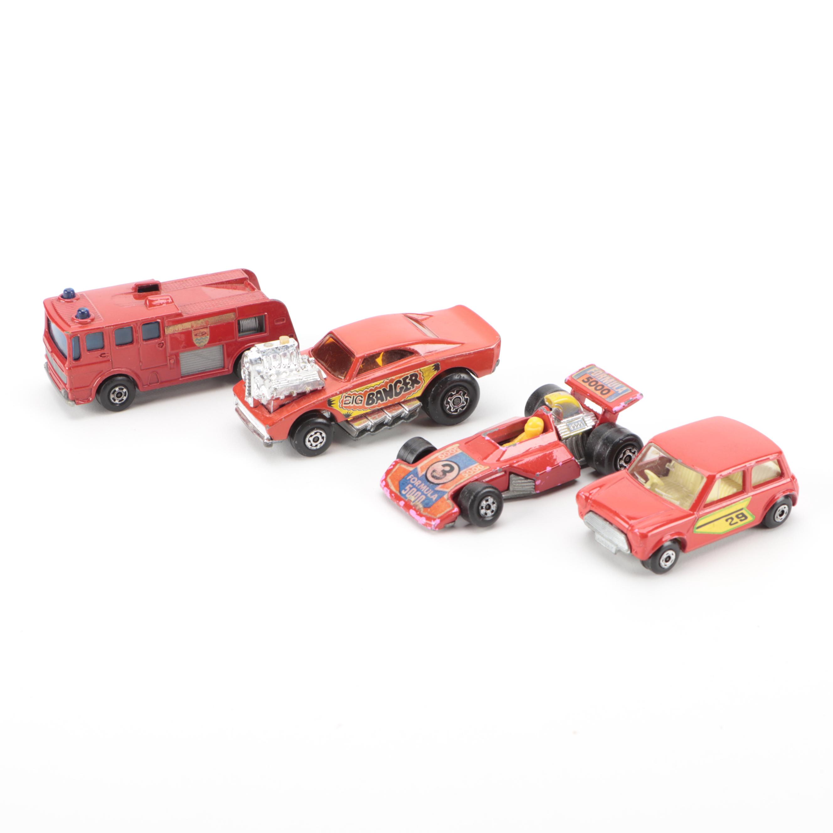 Lesney Matchbox 1:64 Scale Model Cars, Trucks and Machines, Mid/ Late 20th C