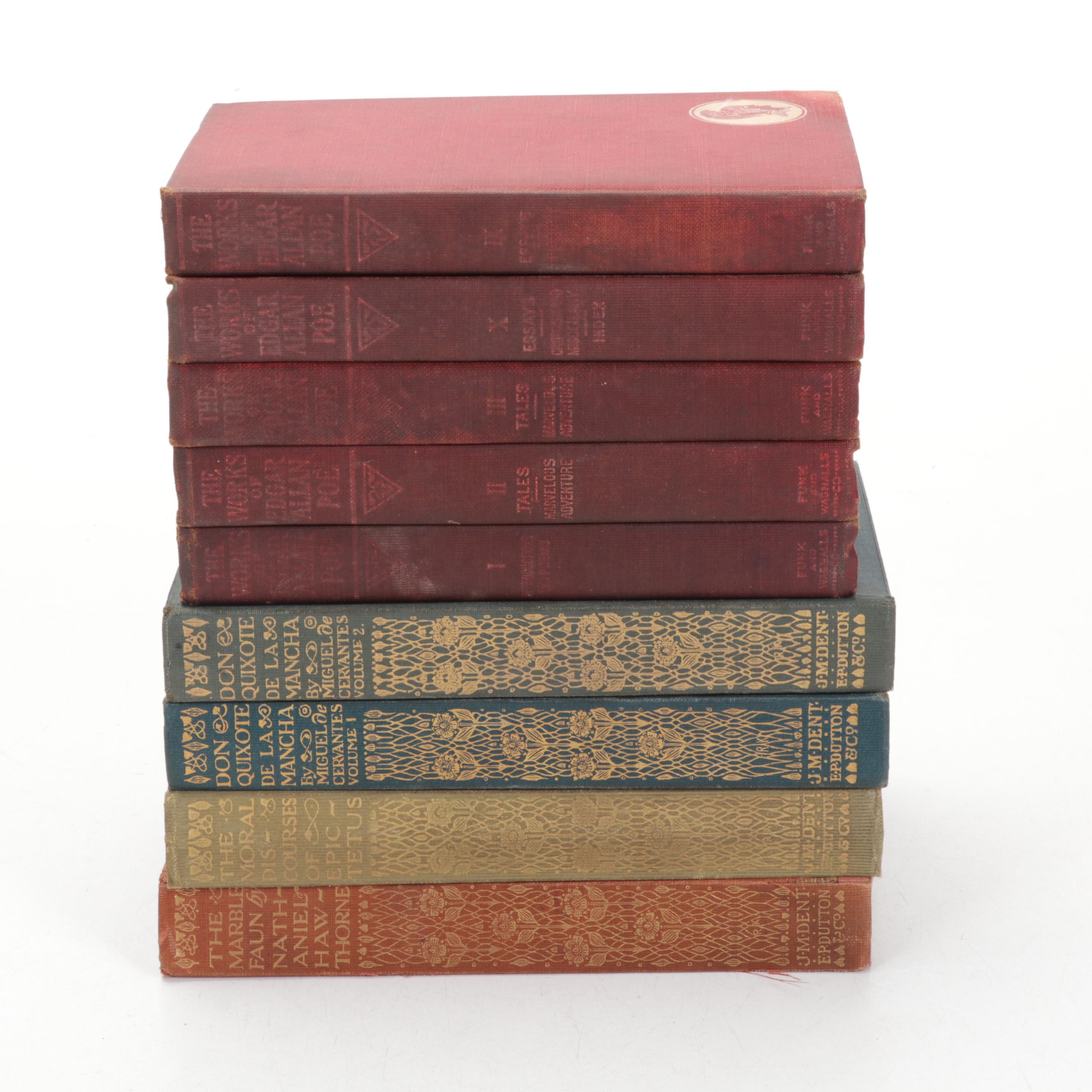 "The Works of Edgar Allen Poe" Cameo Edition Partial Set and More