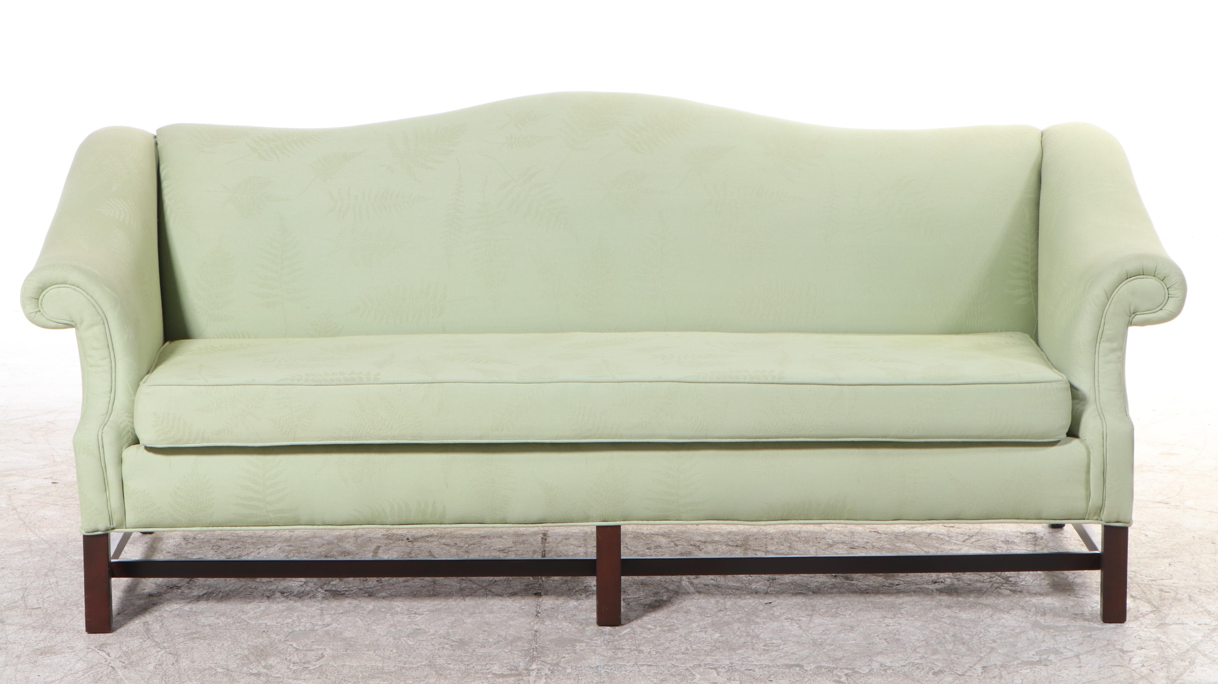 Chippendale Style Custom-Upholstered Sofa, Late 20th Century