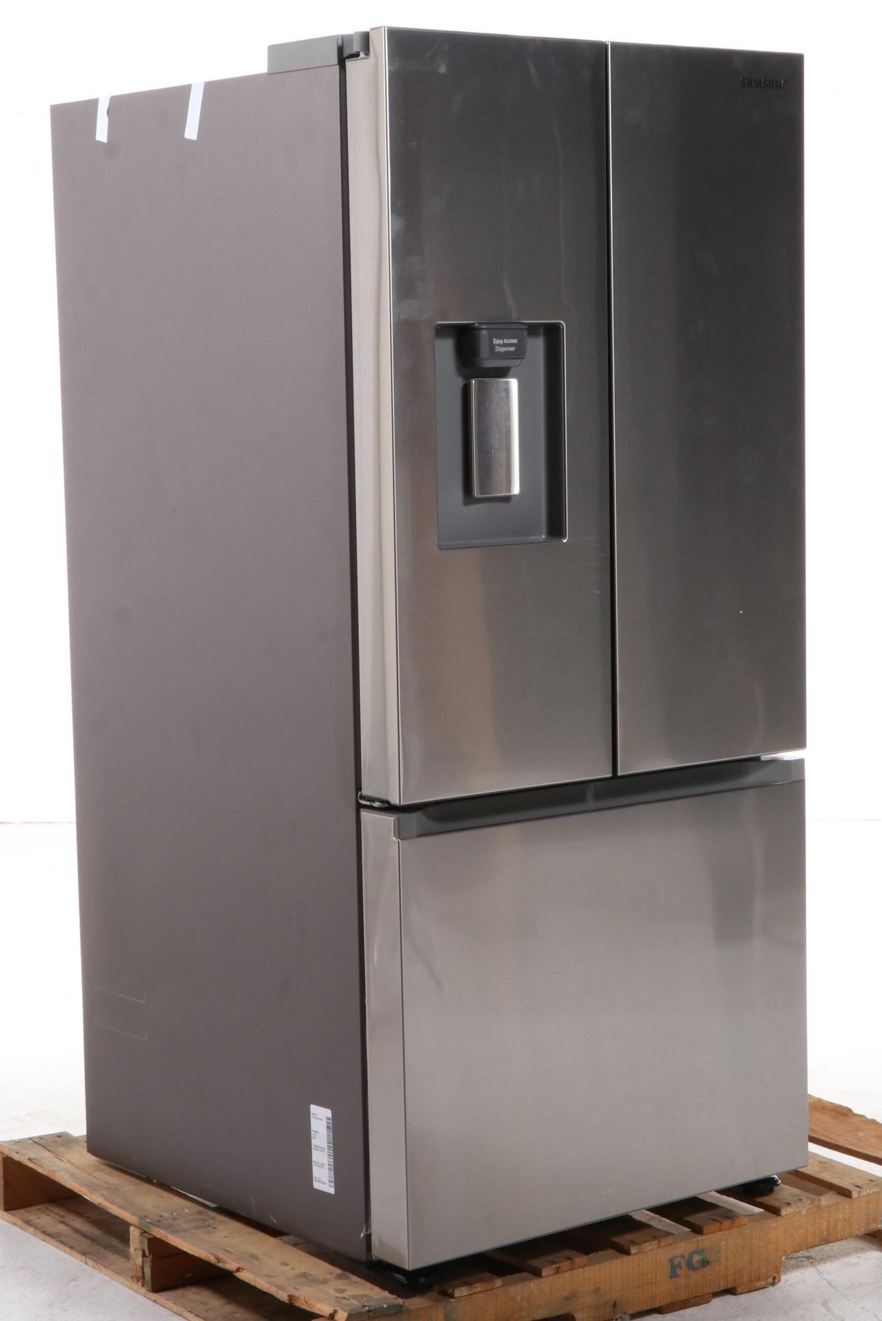Samsung 22 Cu. Ft. Stainless Smart Steel French Door Refrigerator with Ice Maker
