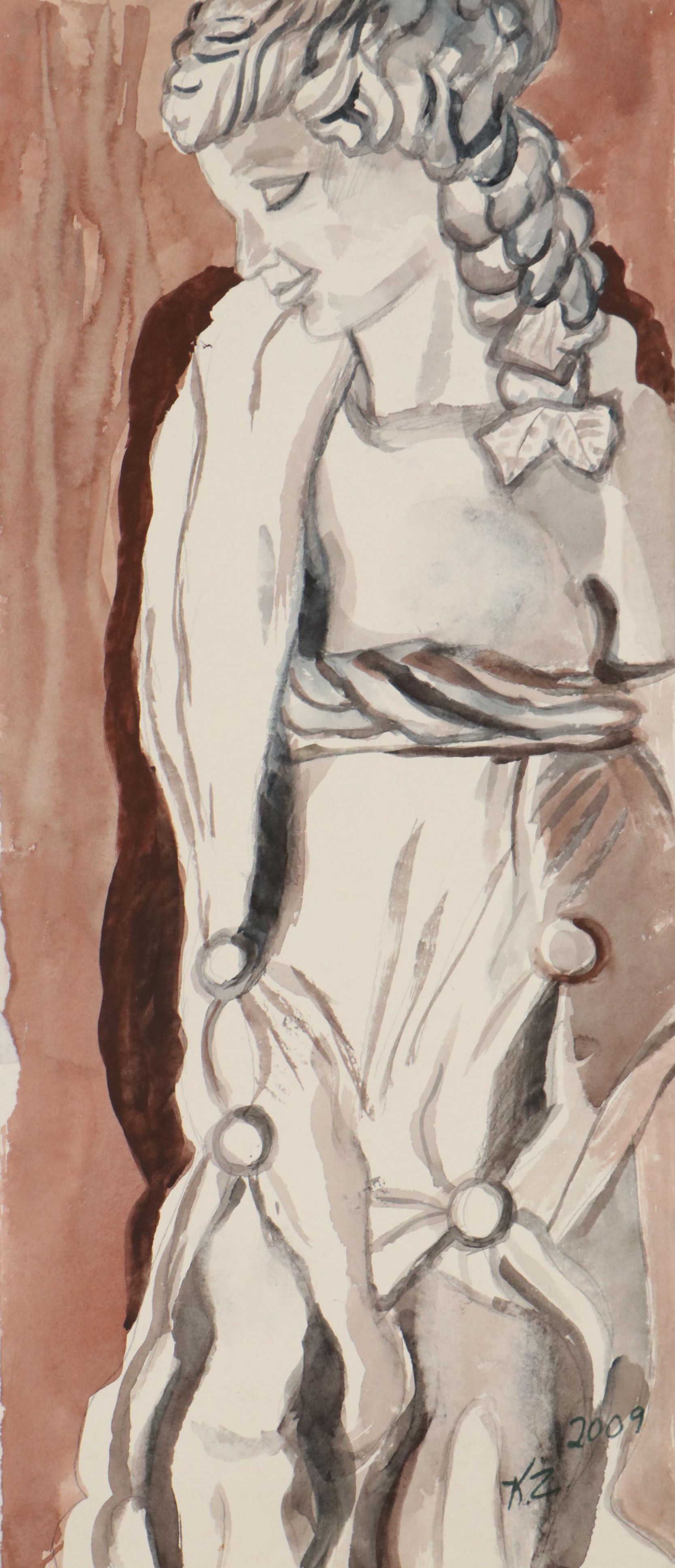 Kathleen Zimbicki Figurative Watercolor Paintings