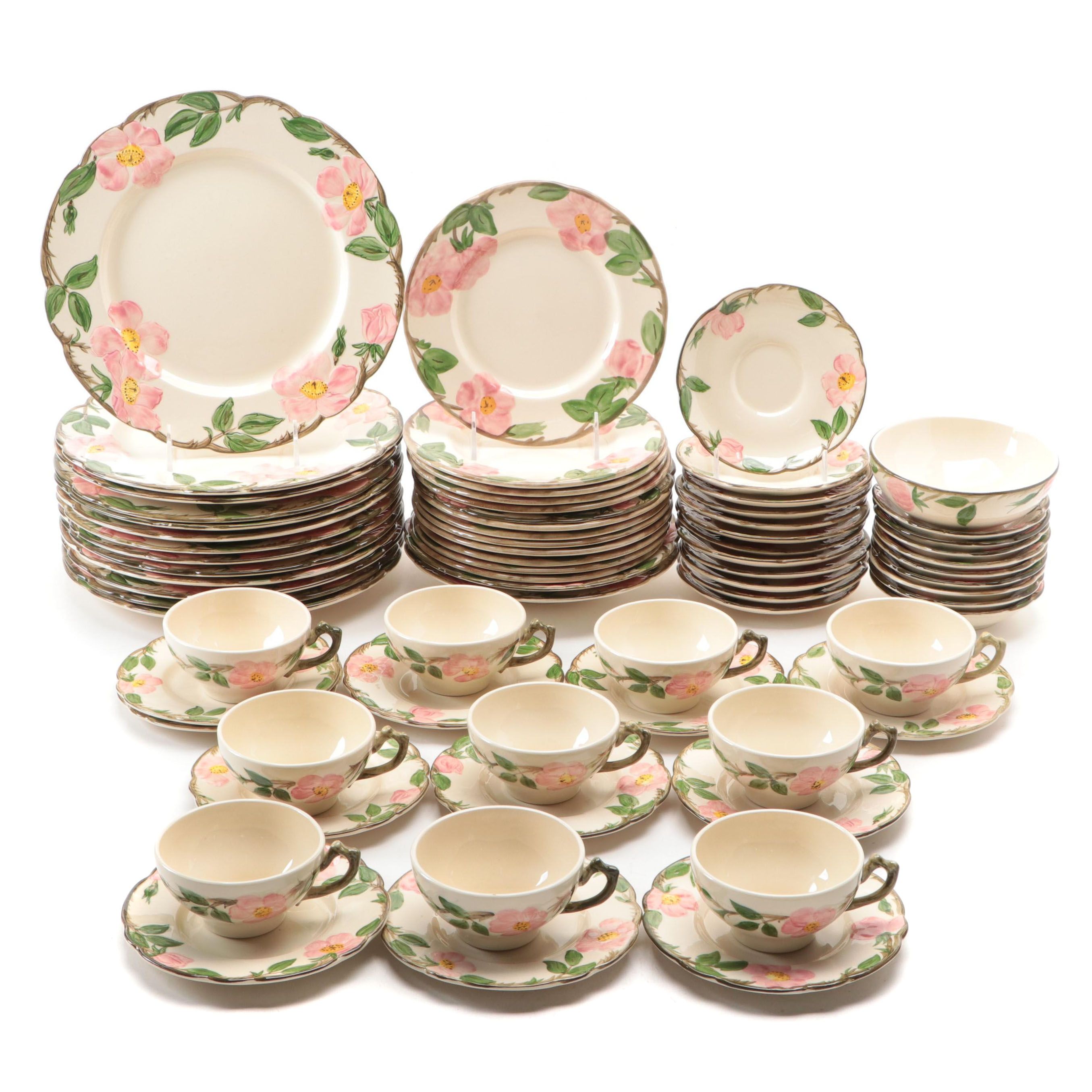 Franciscan "Desert Rose" Earthenware Dinnerware, 1985–2003