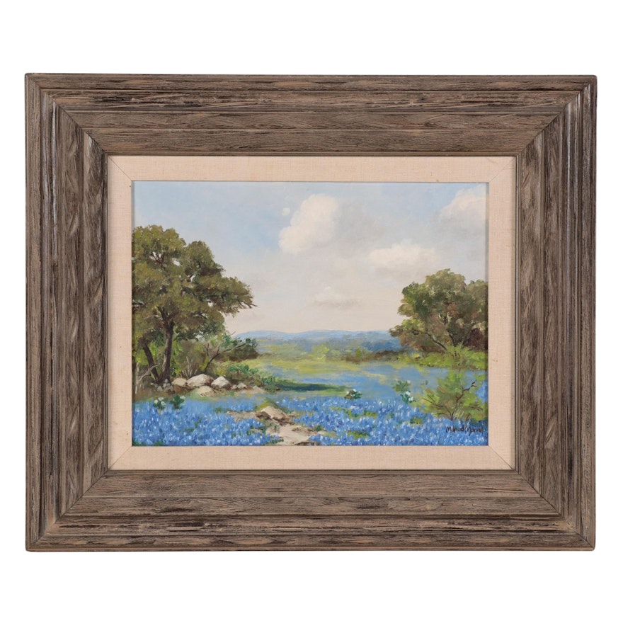 Mildred Maxwell Landscape Oil Painting