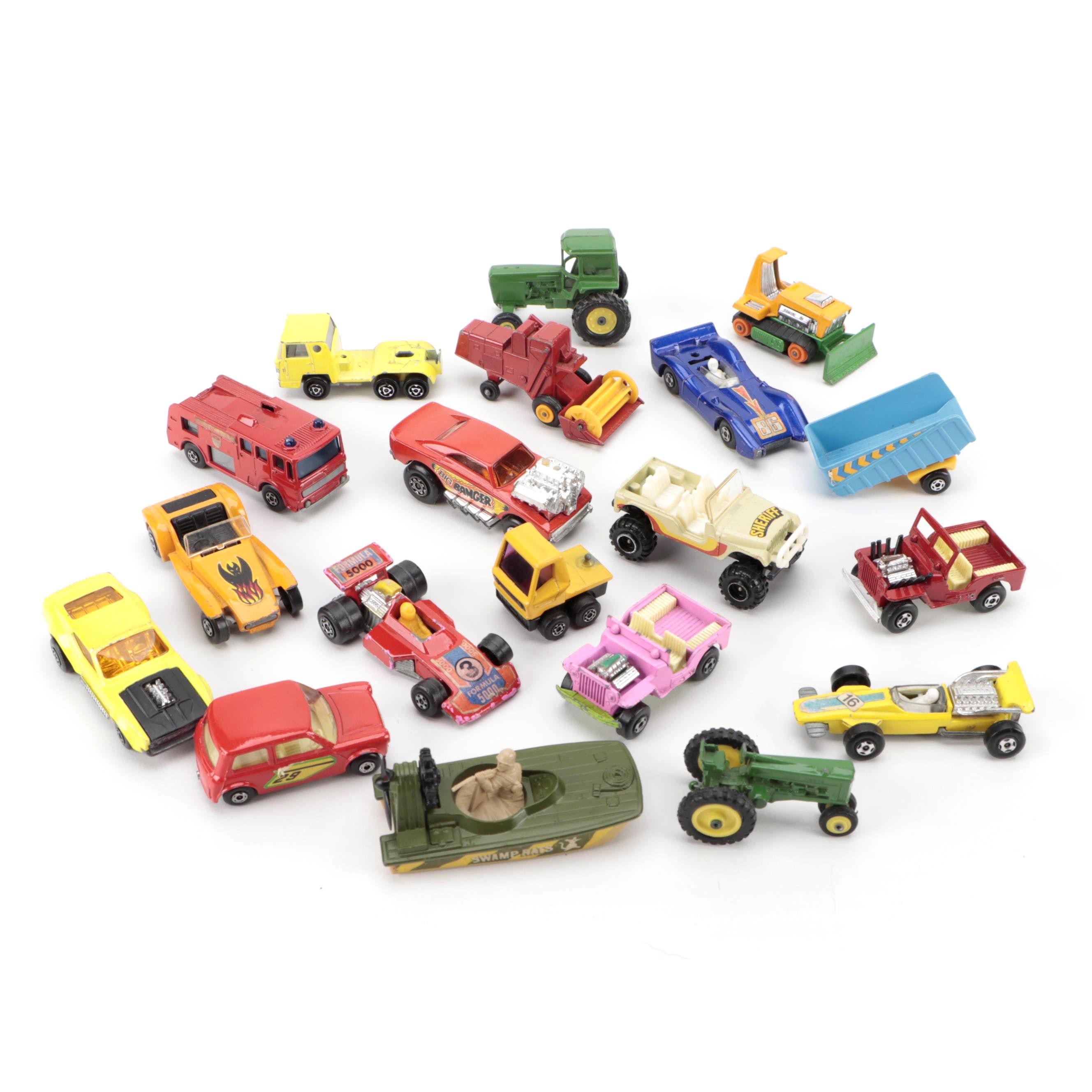 Lesney Matchbox 1:64 Scale Model Cars, Trucks and Machines, Mid/ Late 20th C