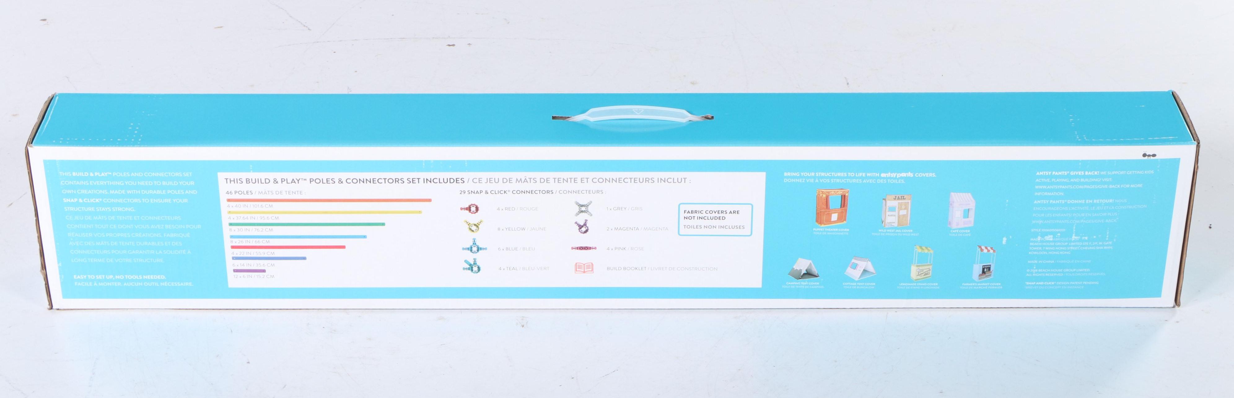 Two Antsy Pants Build & Play Poles and Connectors Sets