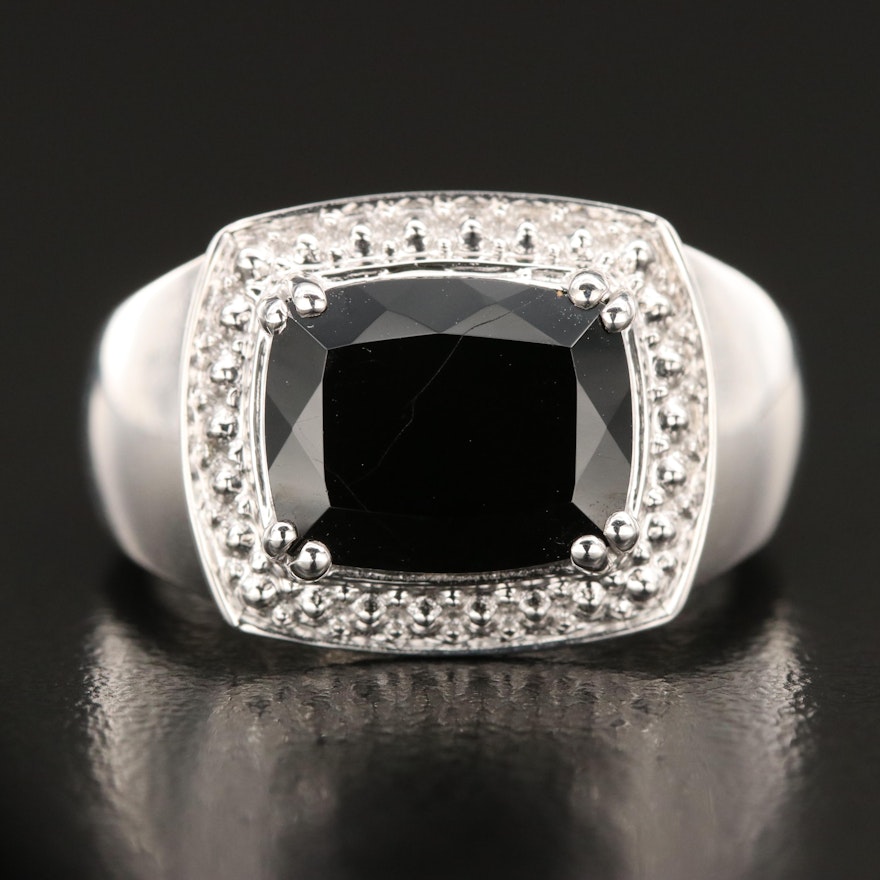 Sterling Black Onyx Ring