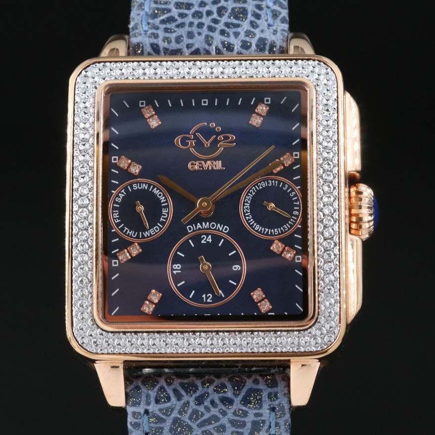 Diamond Gevril GV2 "Bari" Limited Edition Wristwatch