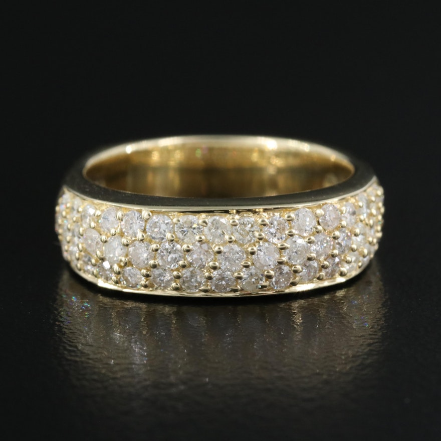 14K 1.00 CTW Diamond Band