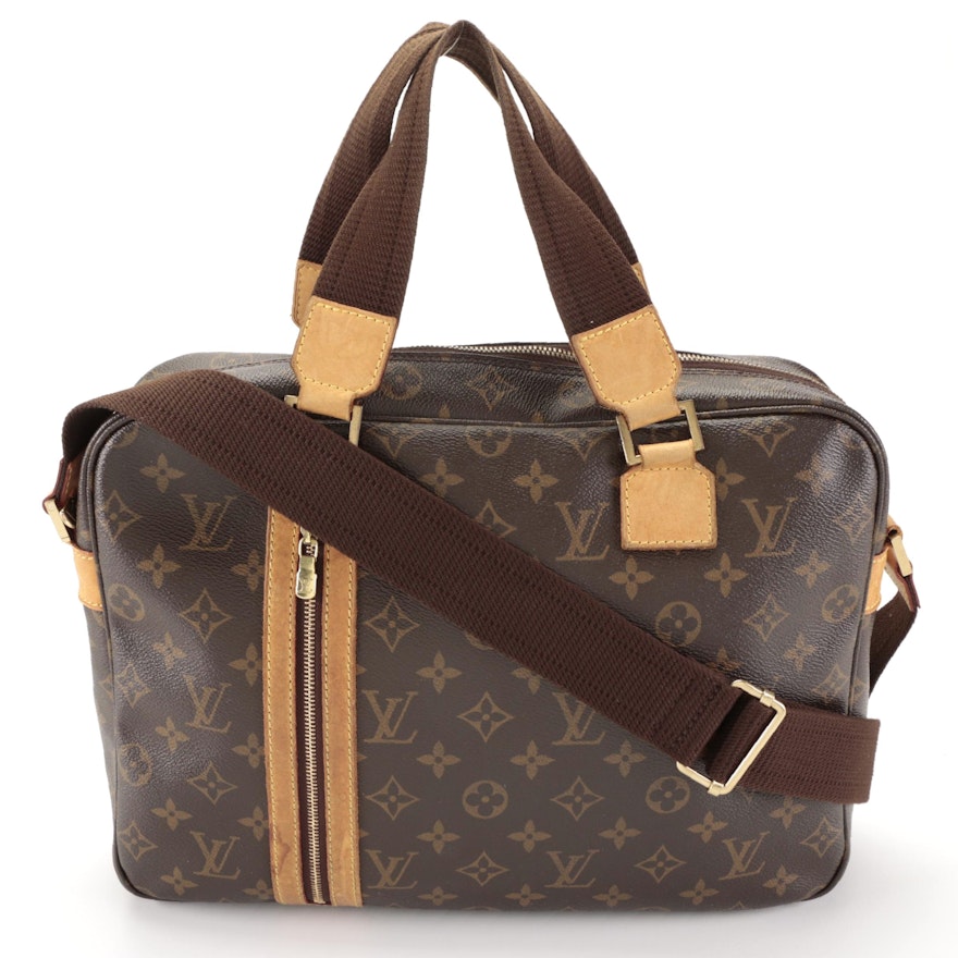 Louis Vuitton Sac Bosphore in Monogram Canvas and Vachetta Leather