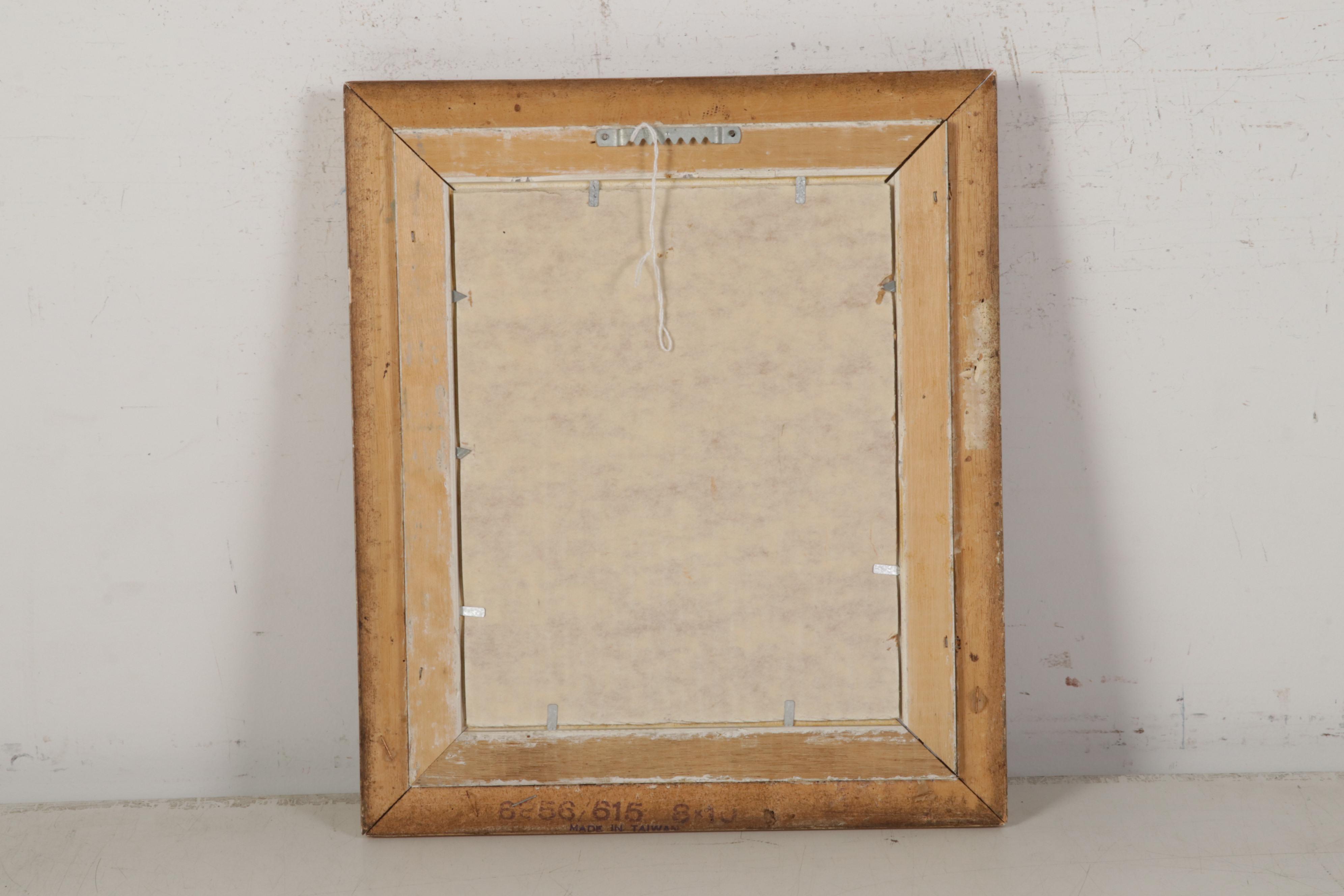 Forest Pond Landscape Oil Painting, Late 20th-21st Century