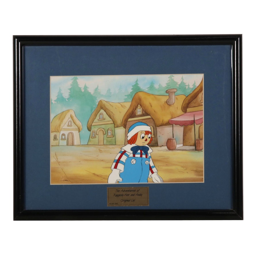 "The Adventures of Raggedy Ann and Andy" Hand-Painted Animation Cel, Circa 1988