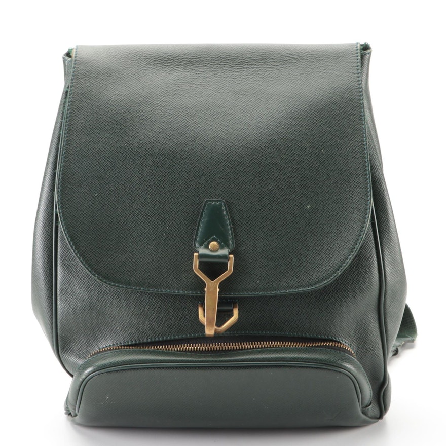 Louis Vuitton Cassiar Backpack in Épicéa Taïga Leather