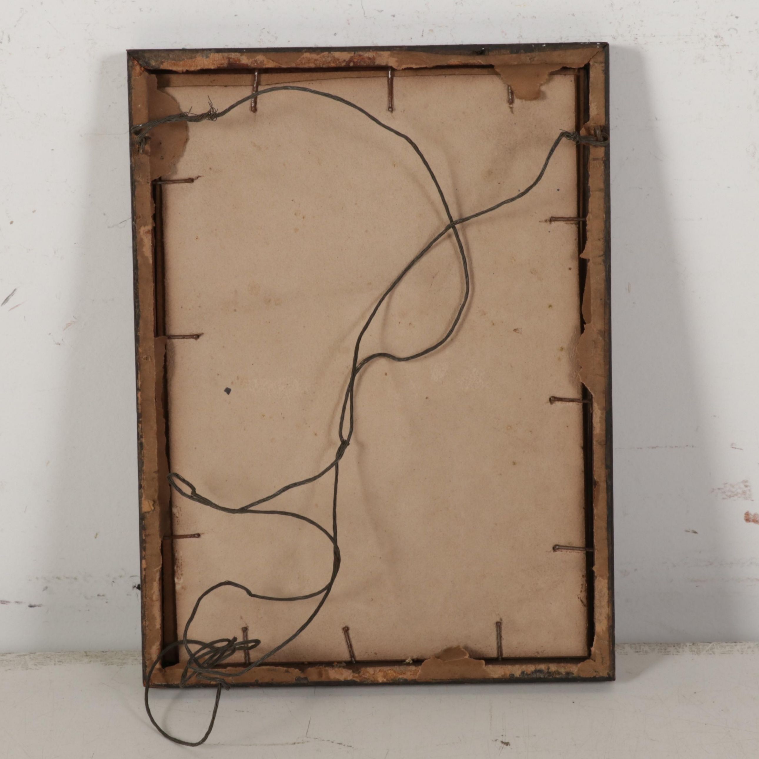 Etching After Albrecht Dürer "The Coat-of-Arms With the Skull," 19th Century