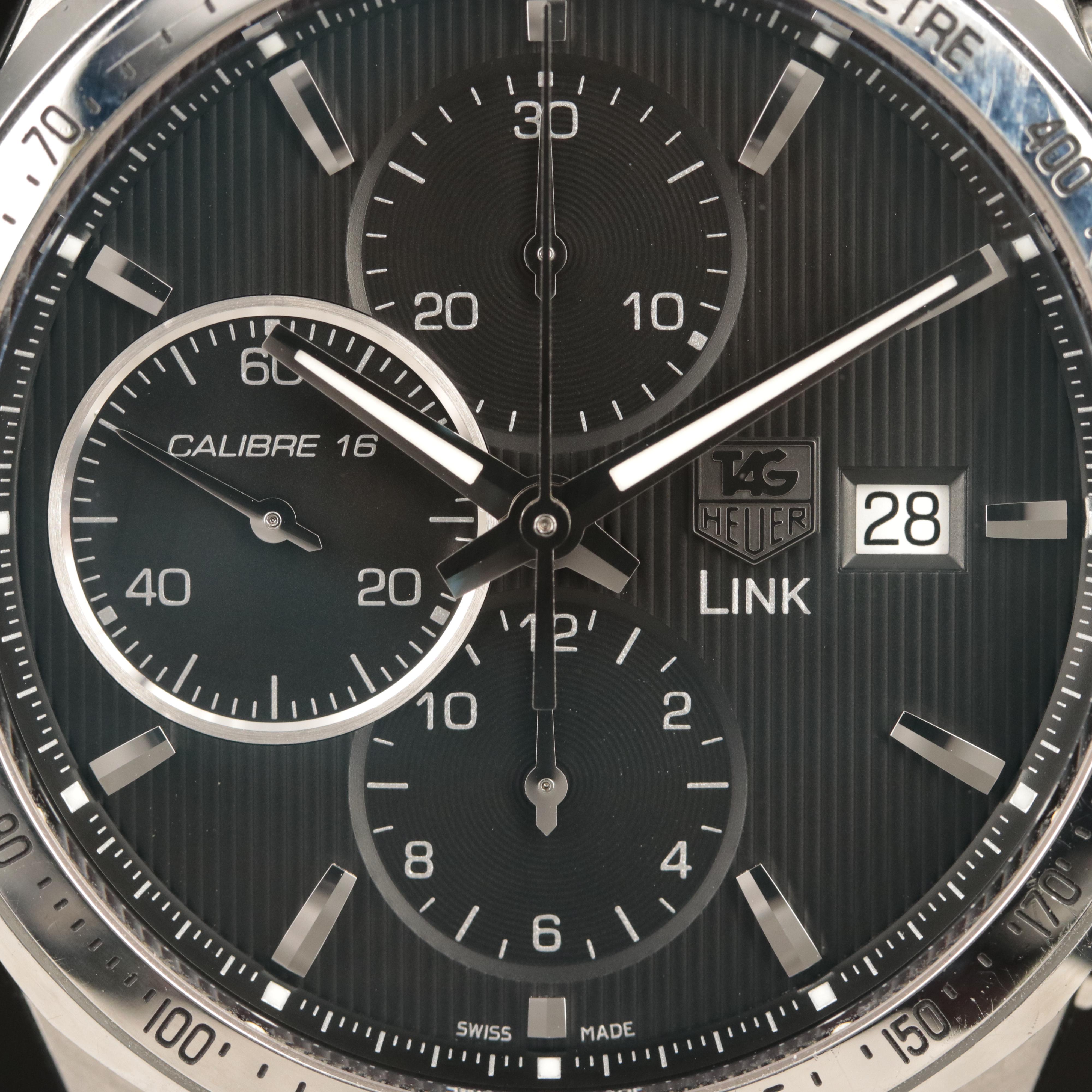 TAG Heuer Link Calibre 16 Stainless Steel Watch