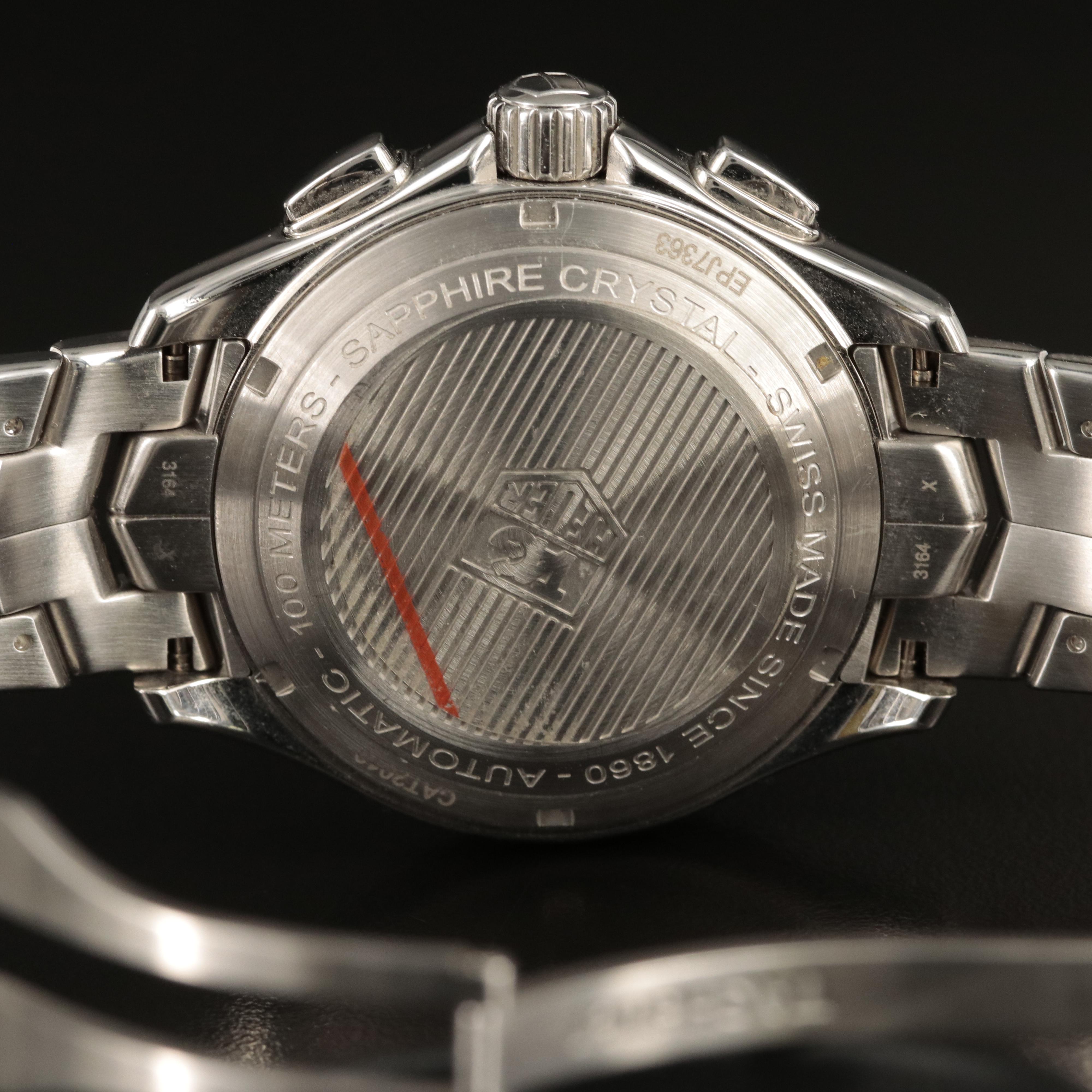 TAG Heuer Link Calibre 16 Stainless Steel Watch