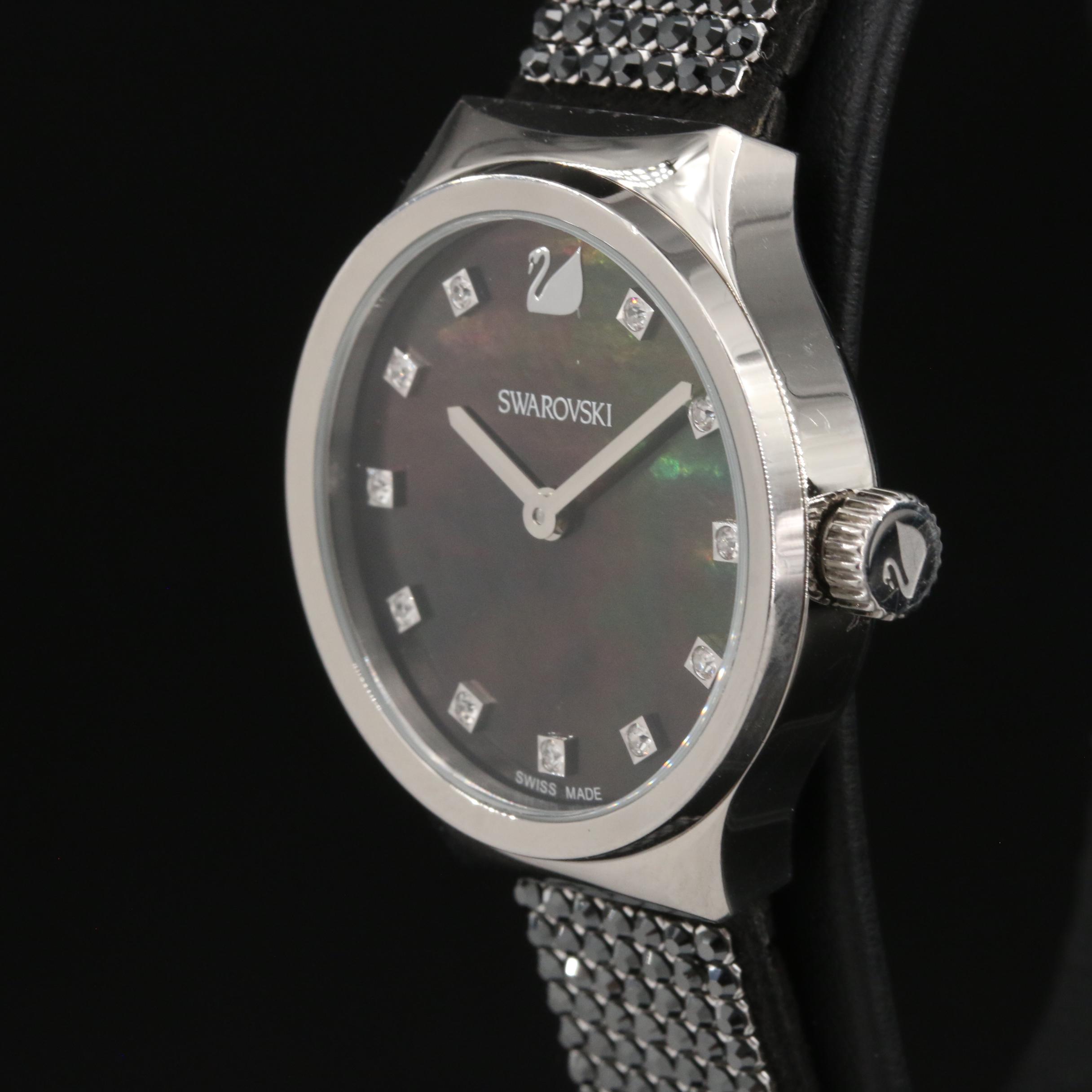 Swarovski "Dreamy" Crystal Dial and Strap Watch