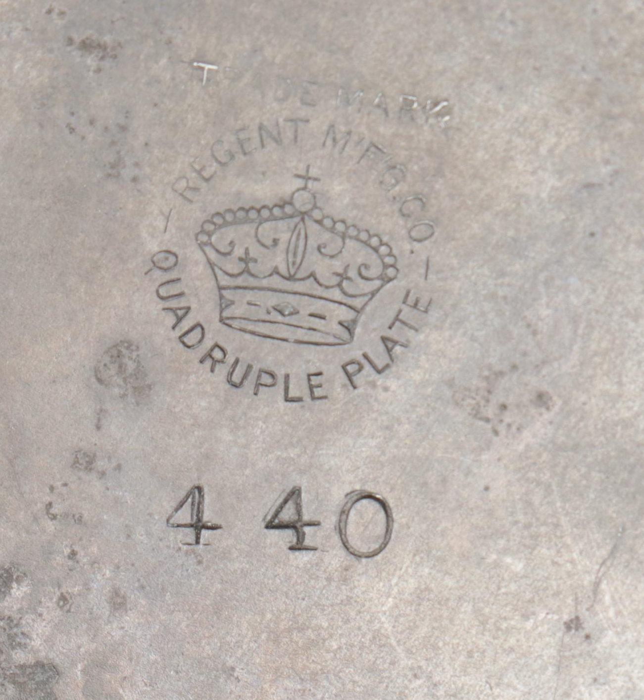 Barbour Silver Co. Tilting Water Pitcher with Other Silver Plate Tableware