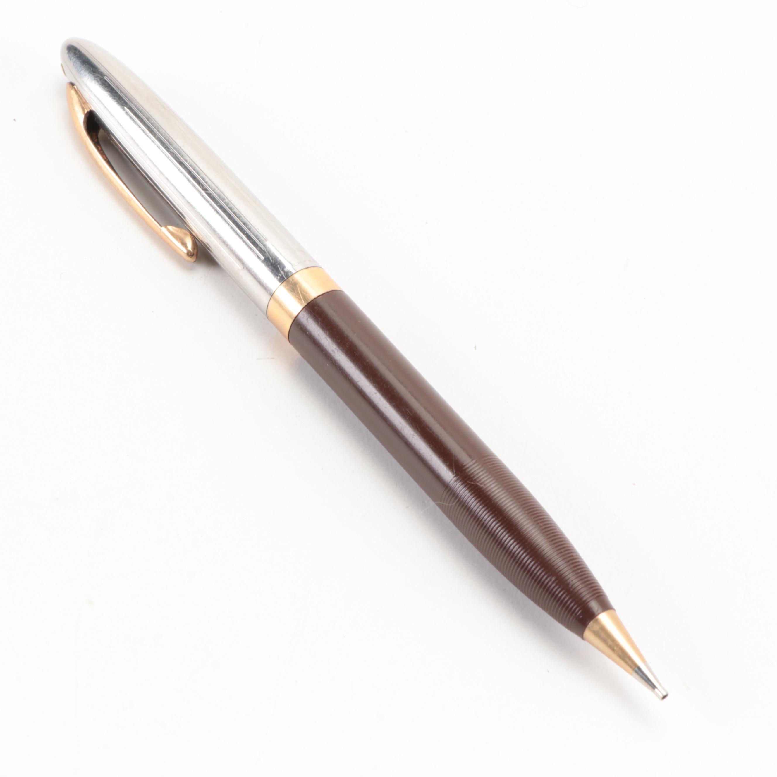 Sheaffer Fountain Pen and Mechanical Pencil Set with 14K Nib, Mid-20th C.