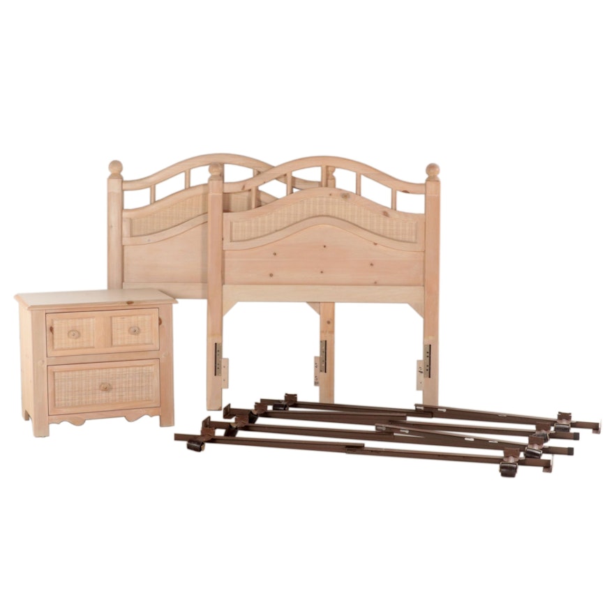 Stanley, Pair of Twin Headboards with Nightstand