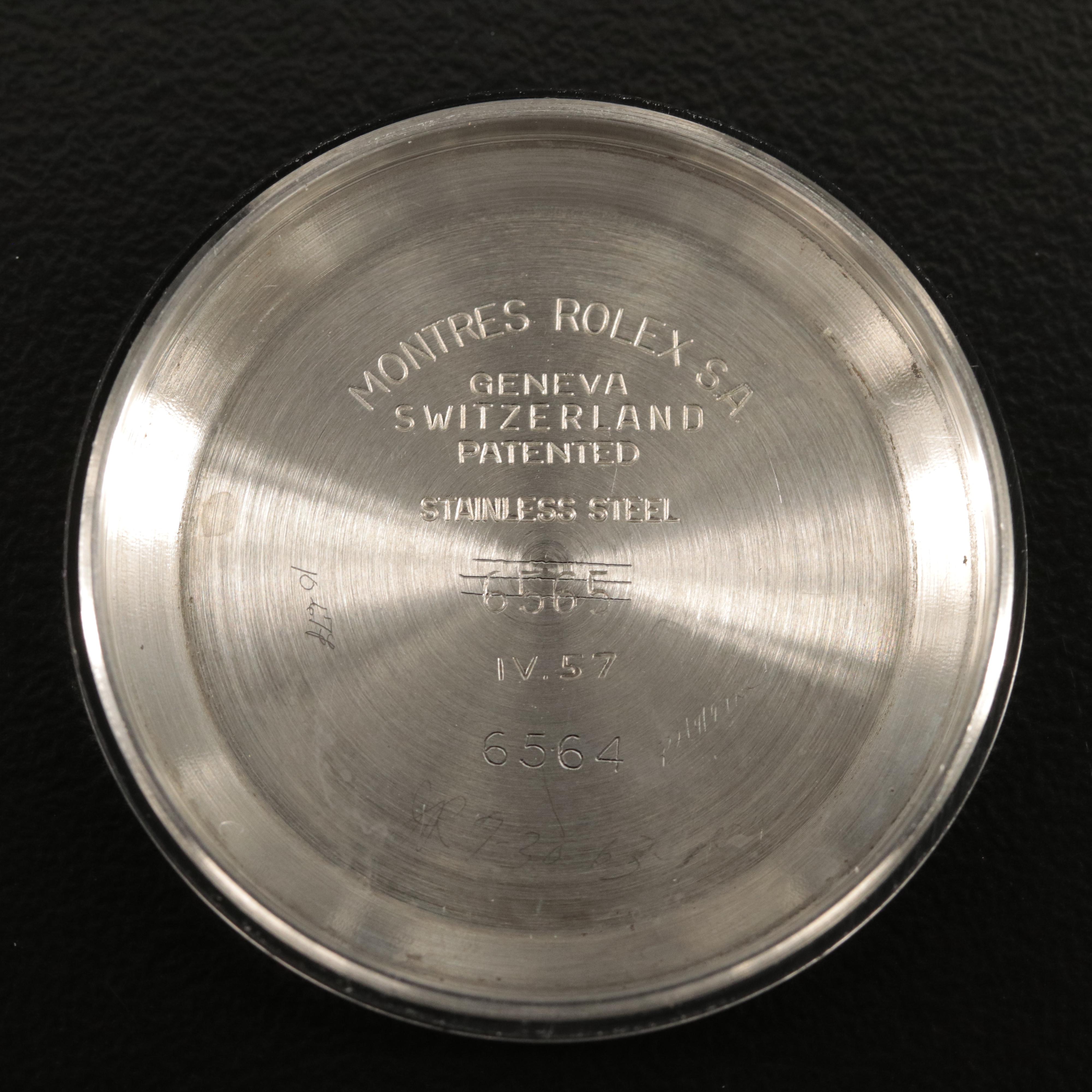 1957 Rolex Oyster Perpetual Stainless Steel Watch