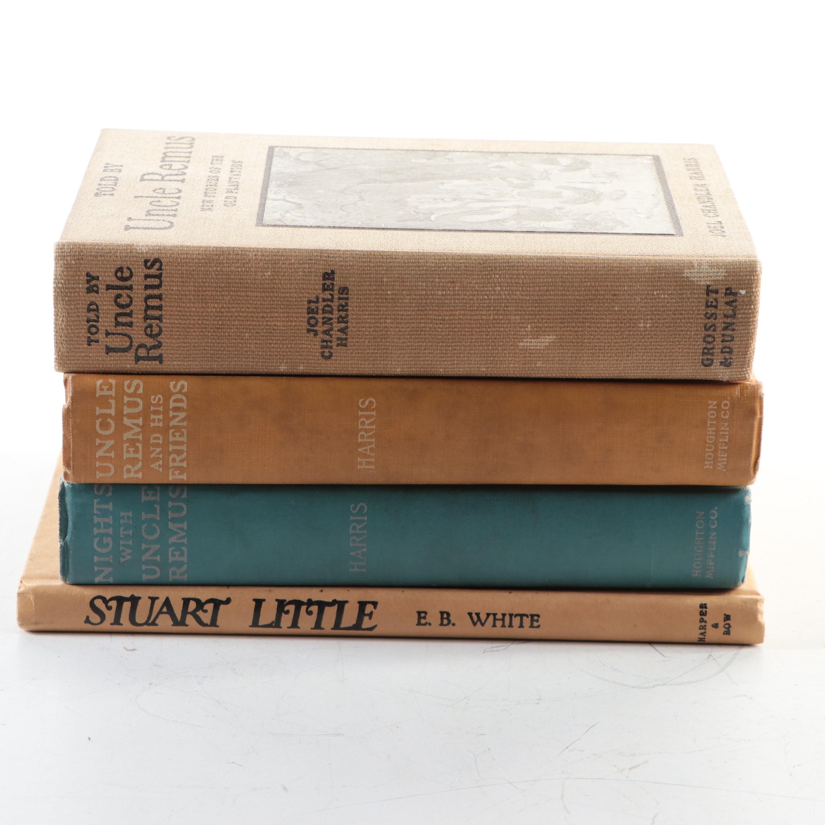 "Stuart Little" by E. B. White with "Uncle Remus" Books by Joel Chandler Harris