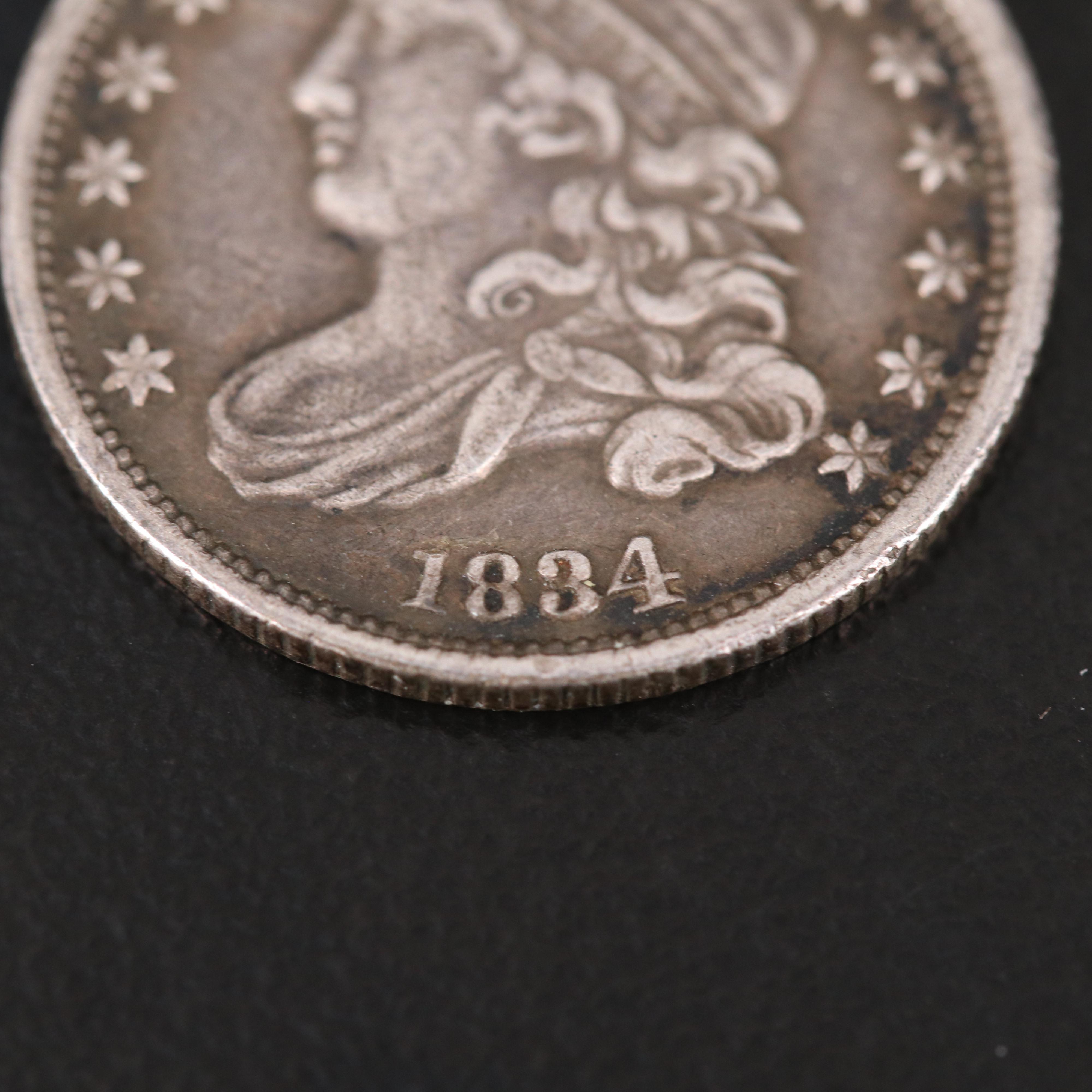 1834 Capped Bust Silver Dime