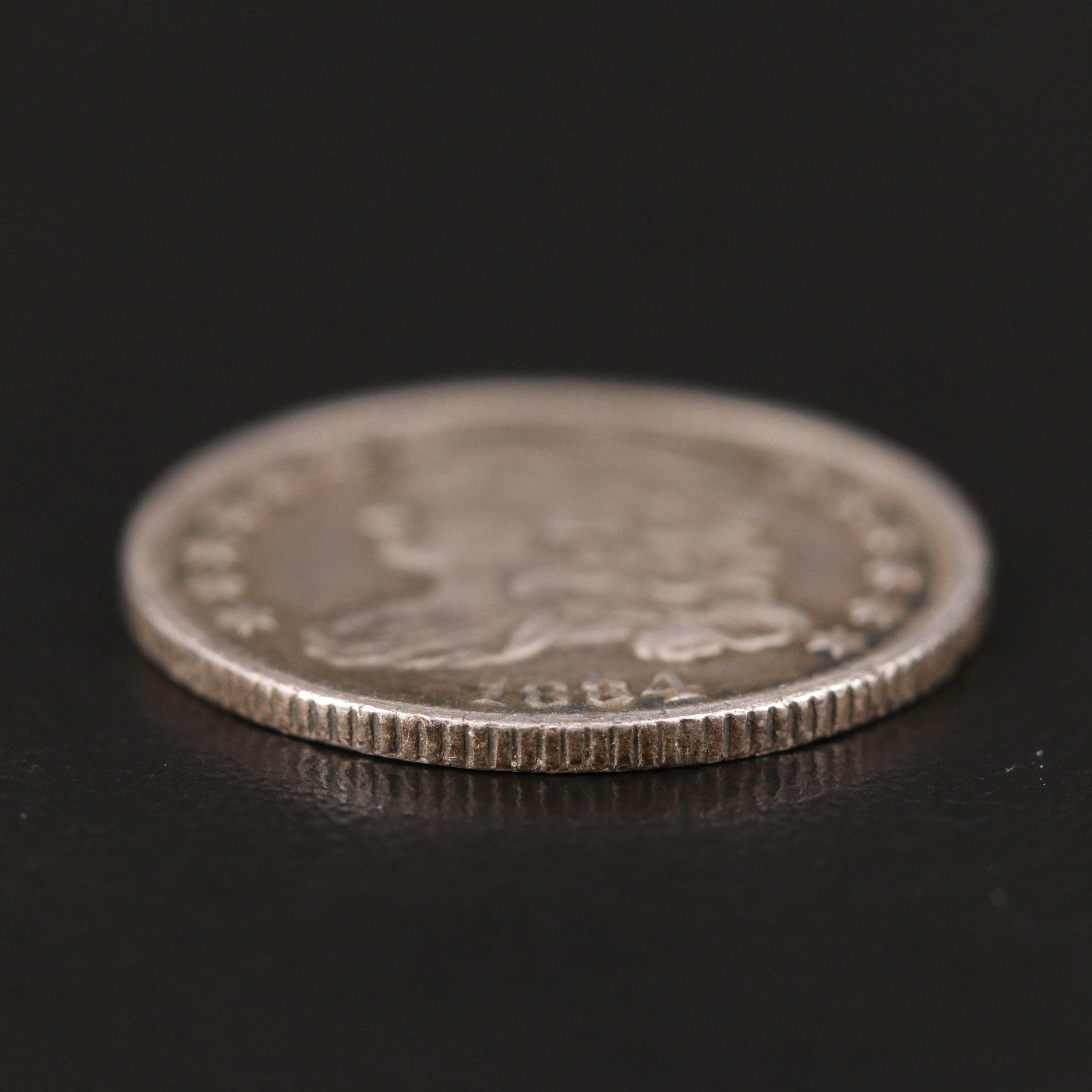 1834 Capped Bust Silver Dime