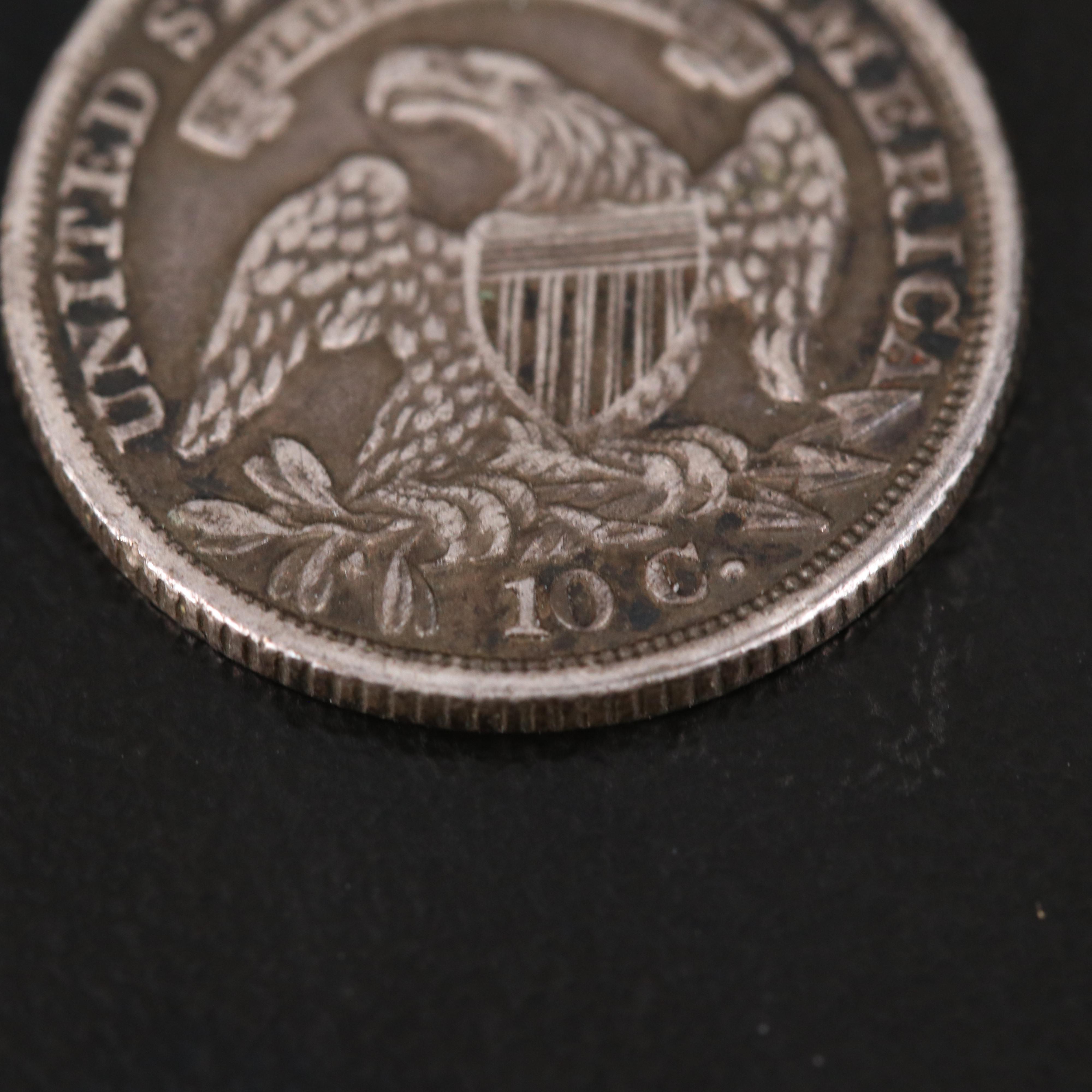 1834 Capped Bust Silver Dime