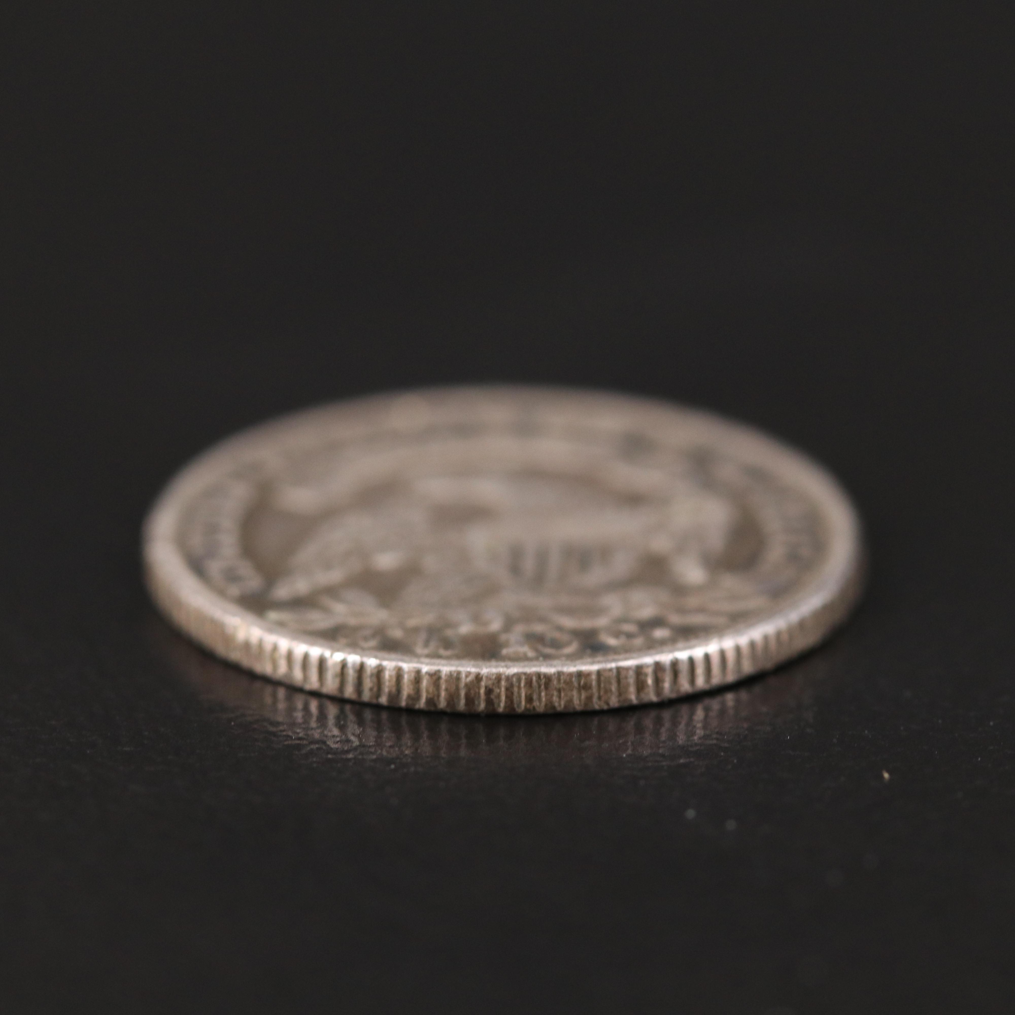 1834 Capped Bust Silver Dime