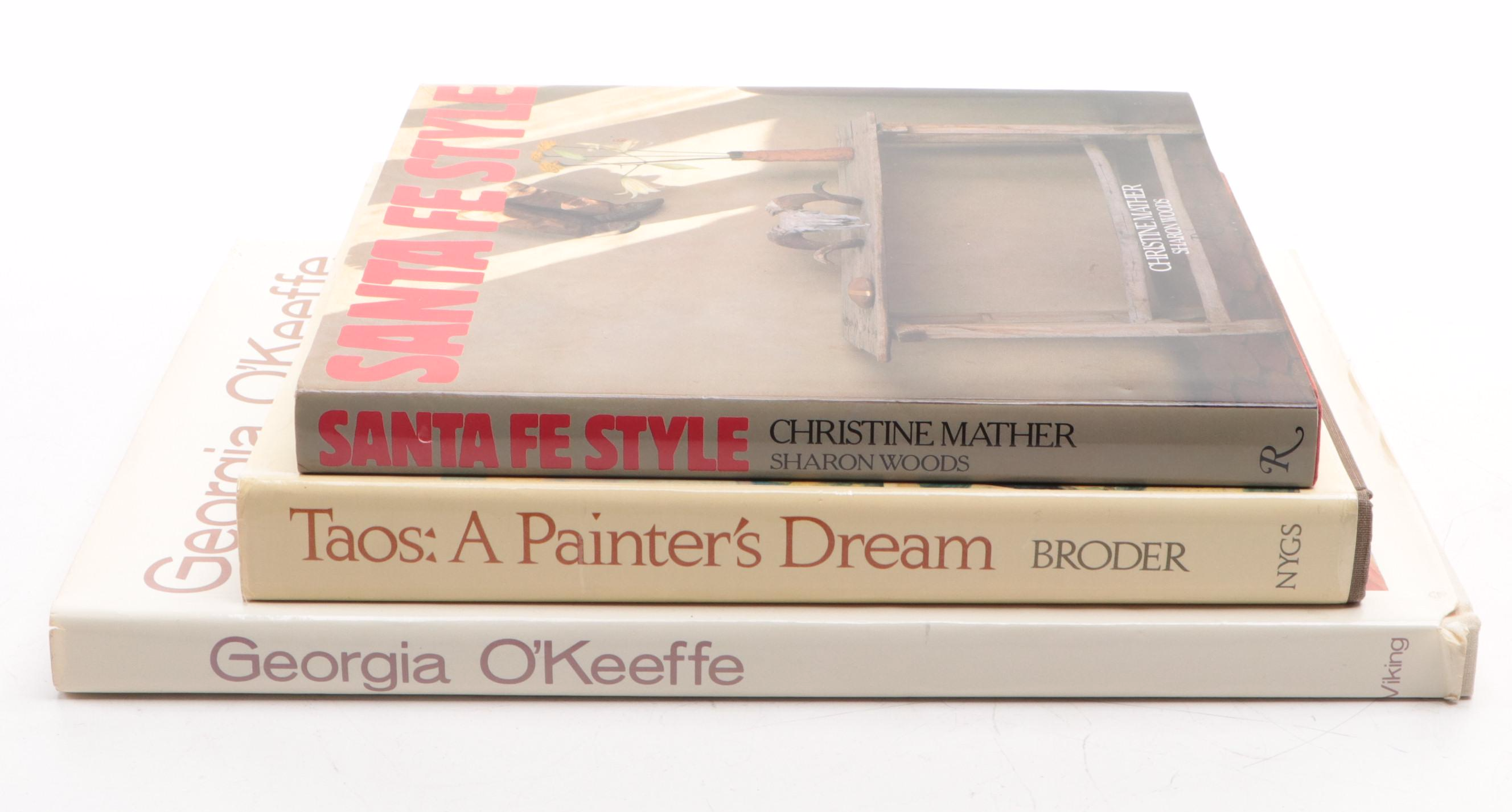 First Edition "Taos: A Painter's Dream" by Patricia Janis Broder and More Books