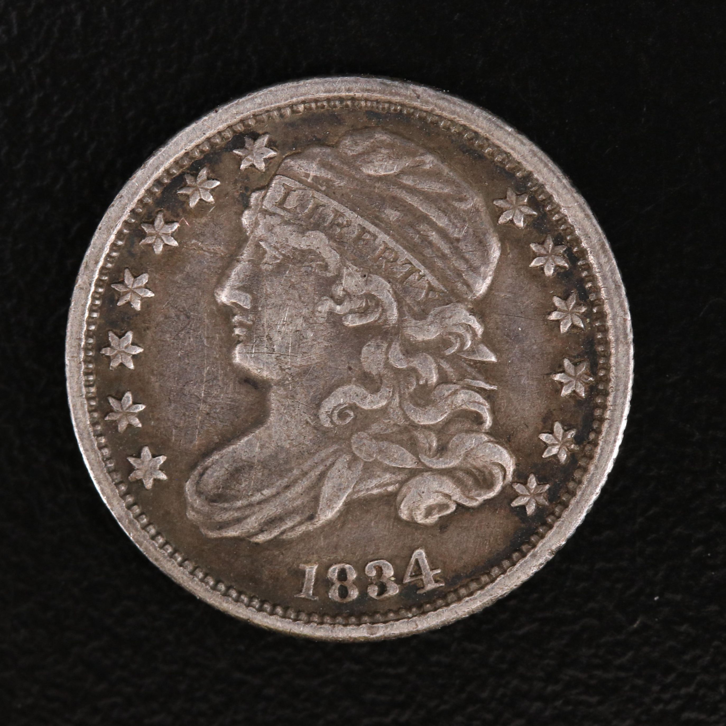 1834 Capped Bust Silver Dime