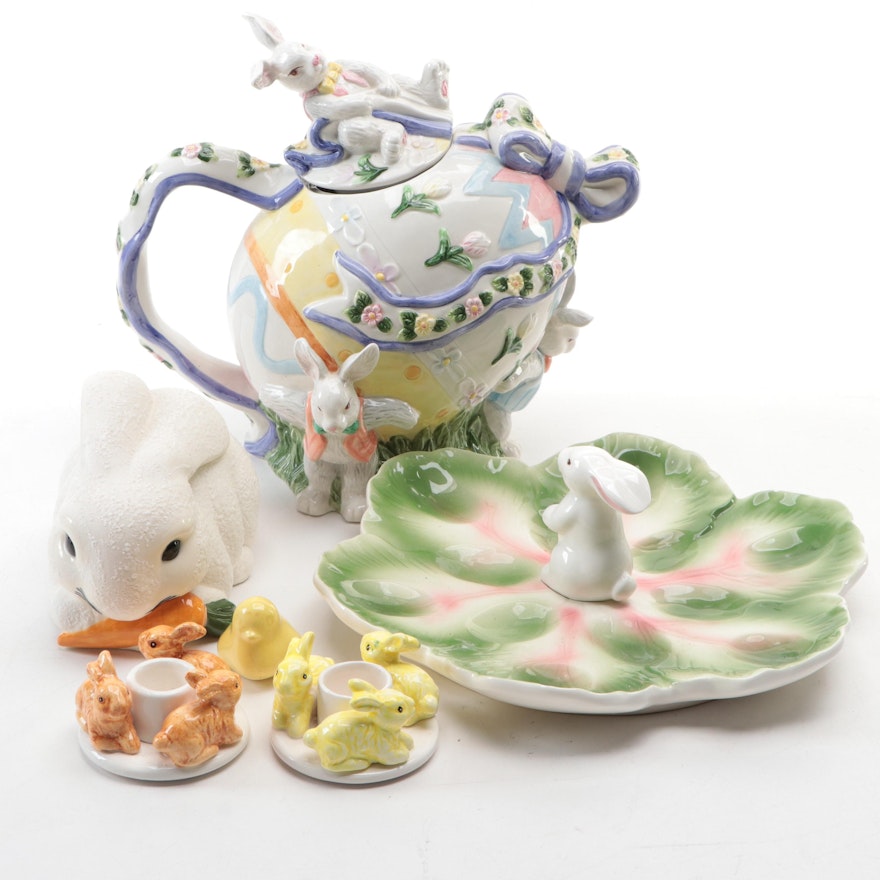 Easter Themed Ceramic Tableware and Décor