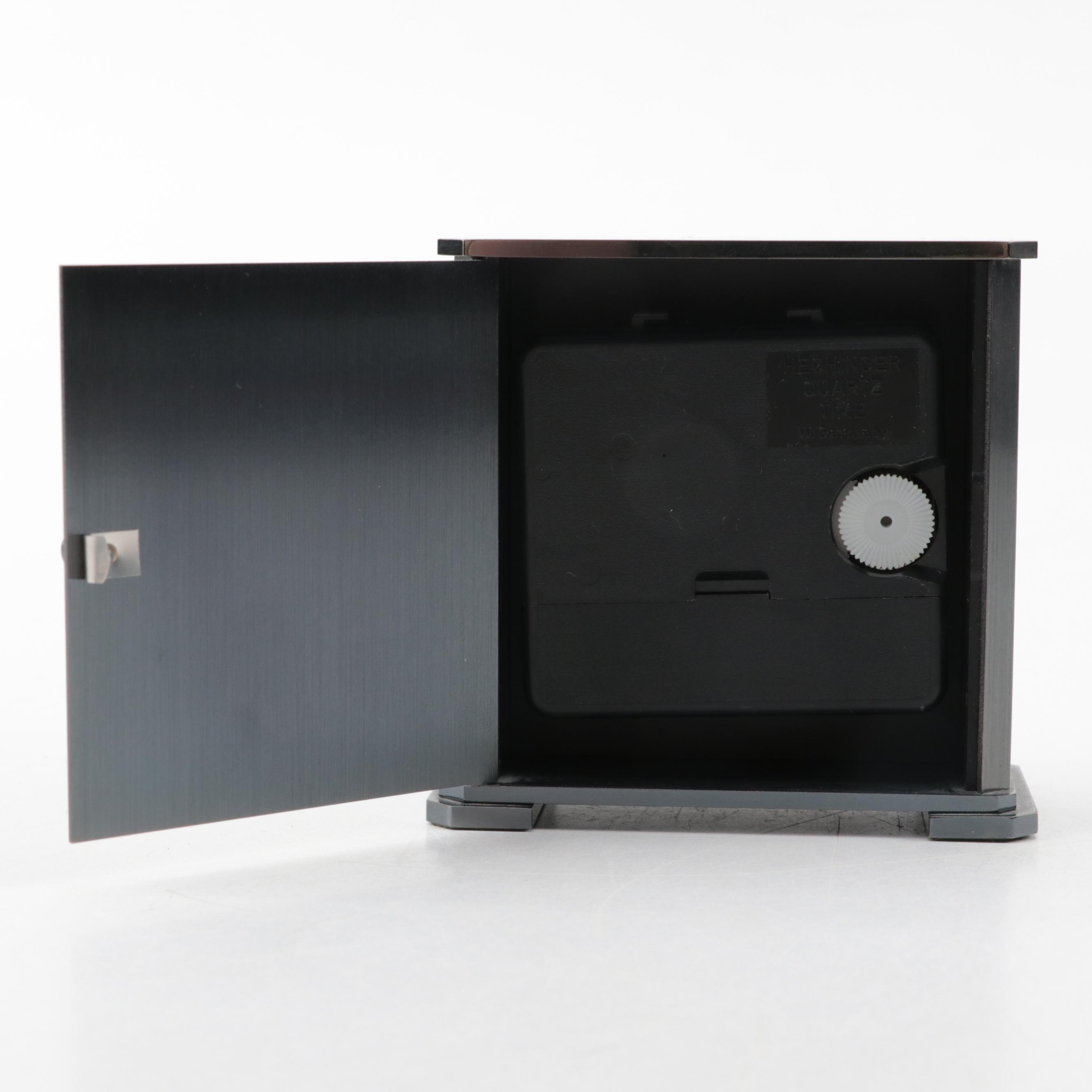 Tiffany & Co. Metal Desk Clock with Estyma Desk Clock