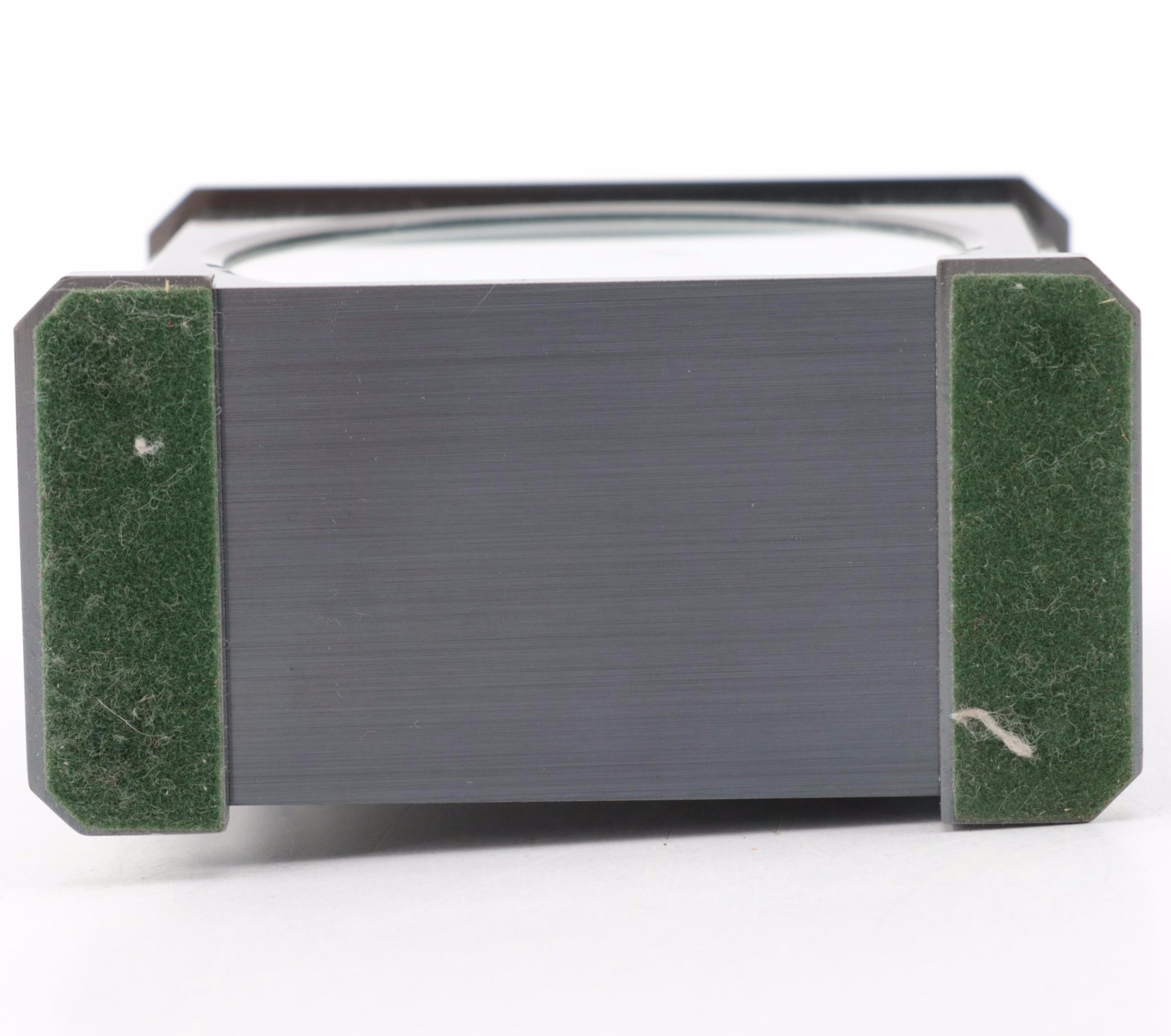 Tiffany & Co. Metal Desk Clock with Estyma Desk Clock