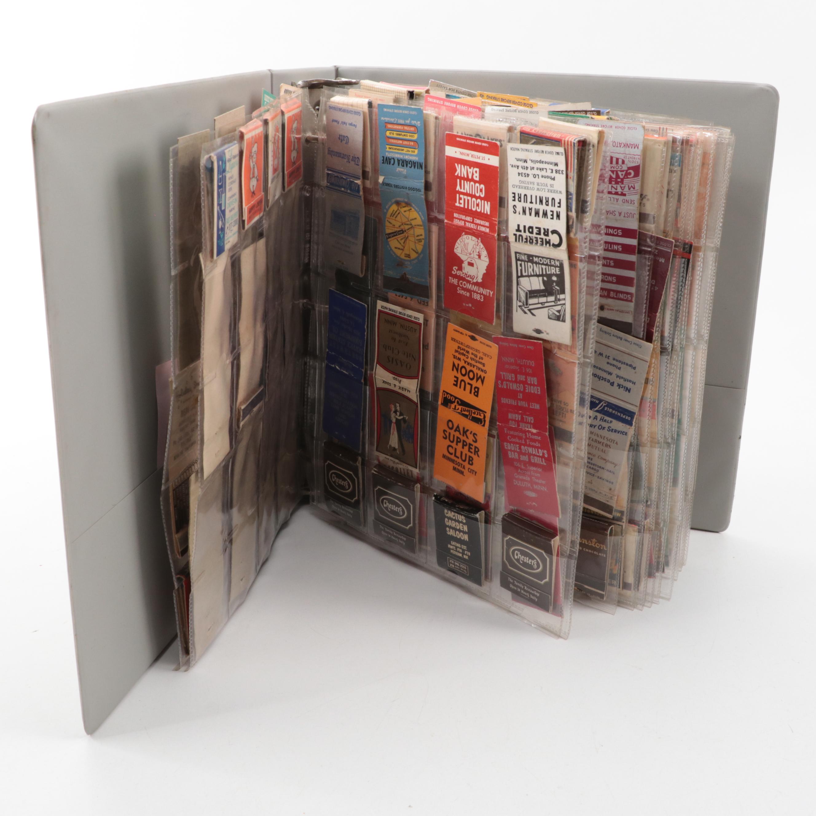 Souvenir Match Books Including Motels, Casinos, Restaurants and More