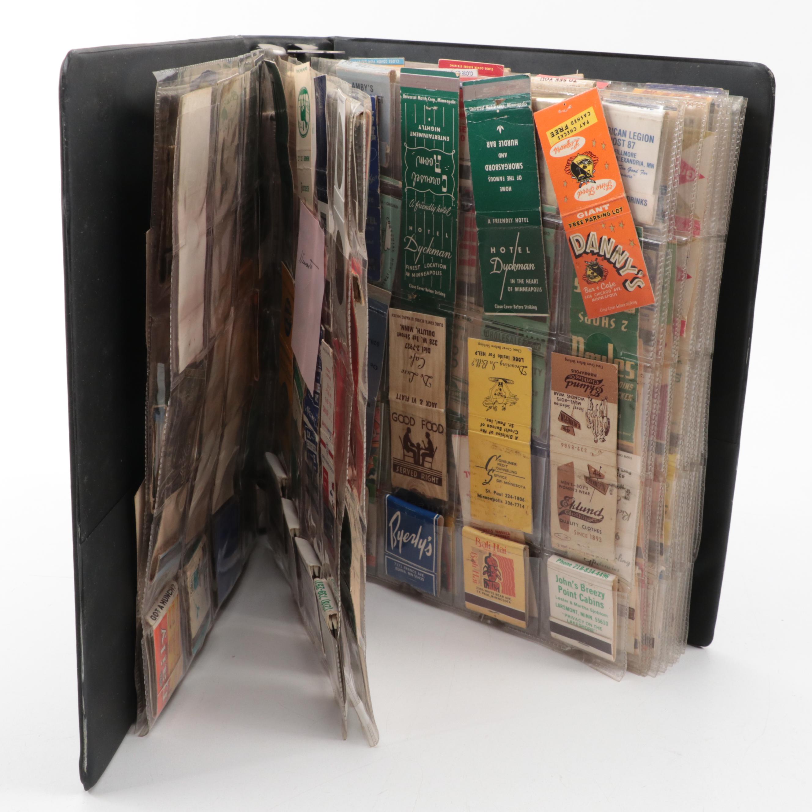 Souvenir Match Books Including Motels, Casinos, Restaurants and More