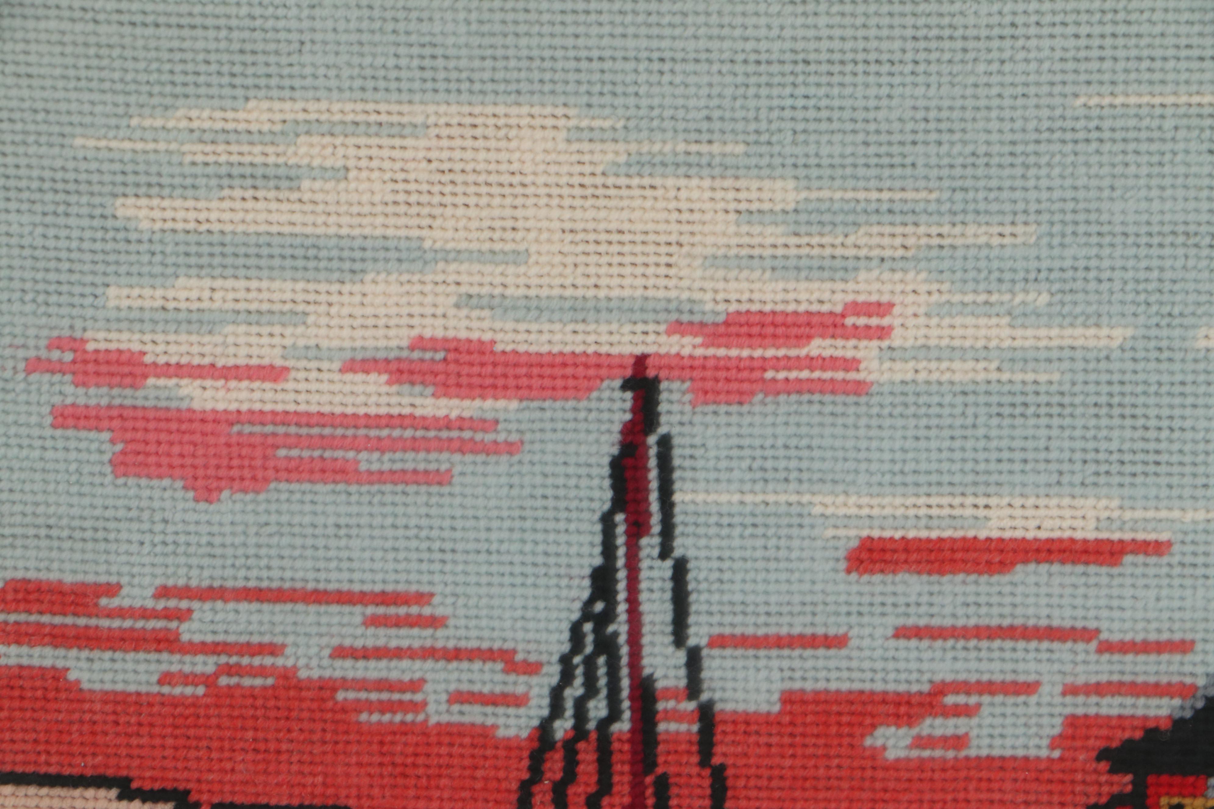 Coastal Scene Needlework Panel