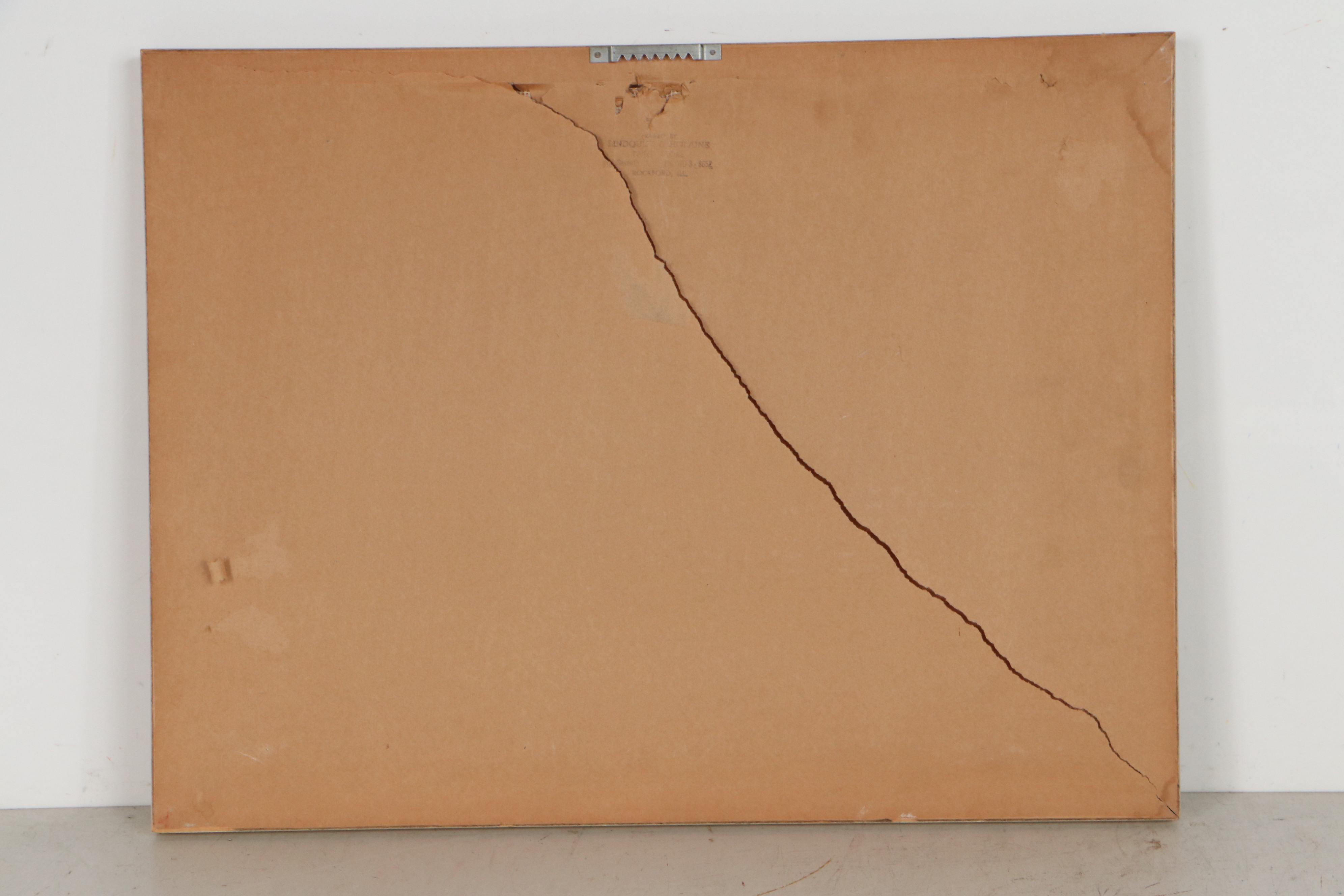 Coastal Scene Needlework Panel