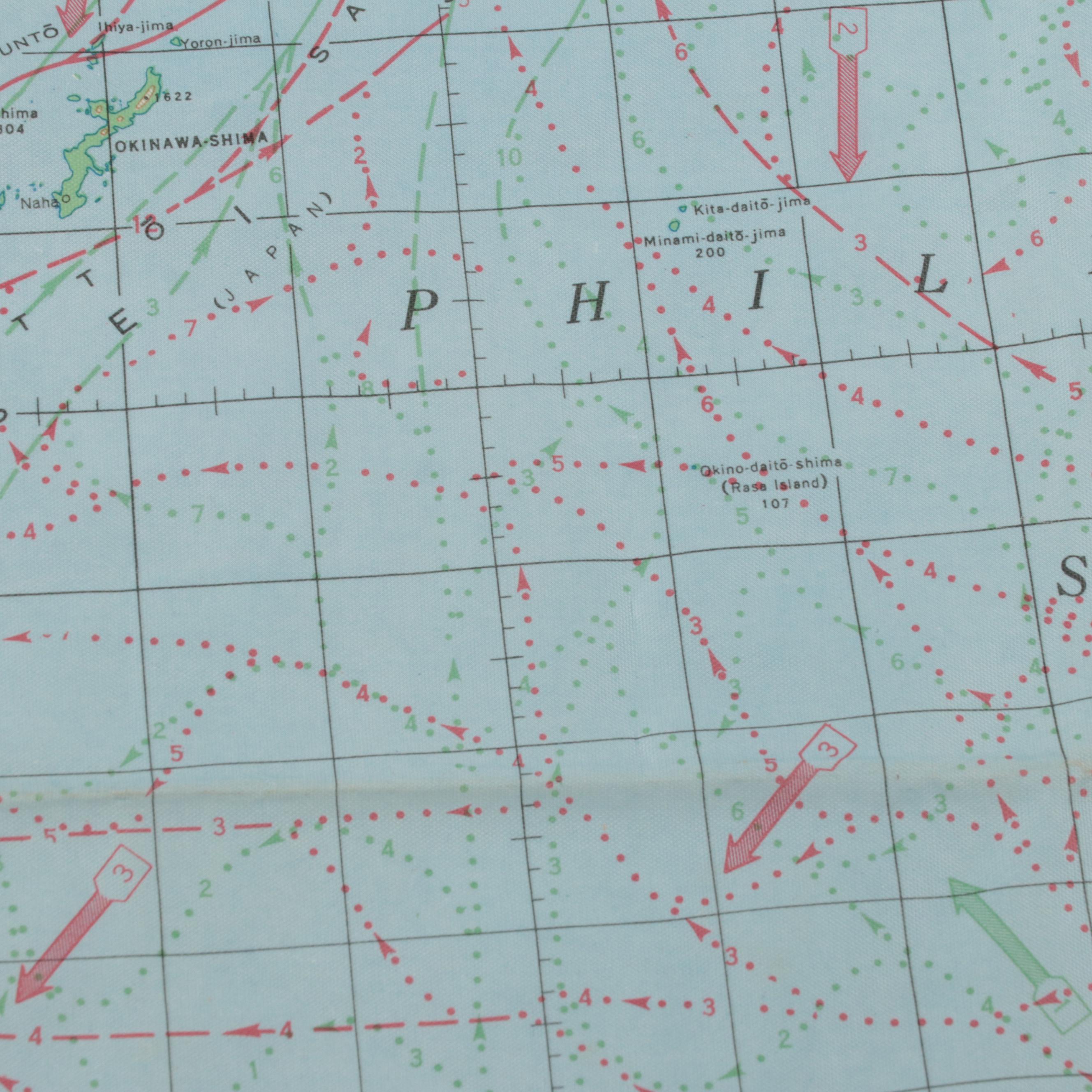 WWII Air Force Pilot Survival Maps of Japan, South China Sea, Central East Asia