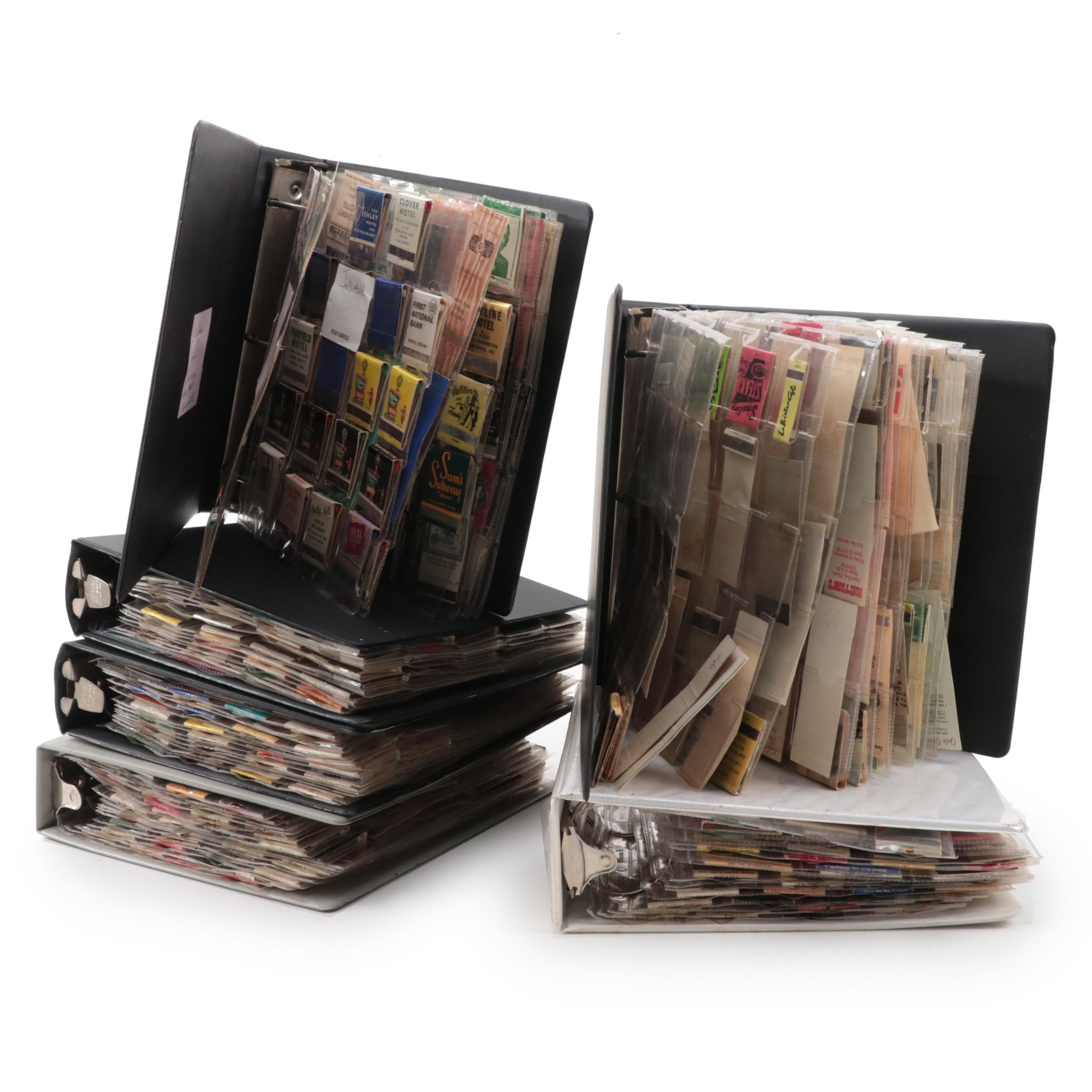 Souvenir Match Books Including Motels, Casinos, Restaurants and More