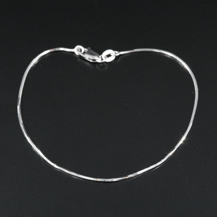 14K Cobra Chain Bracelet