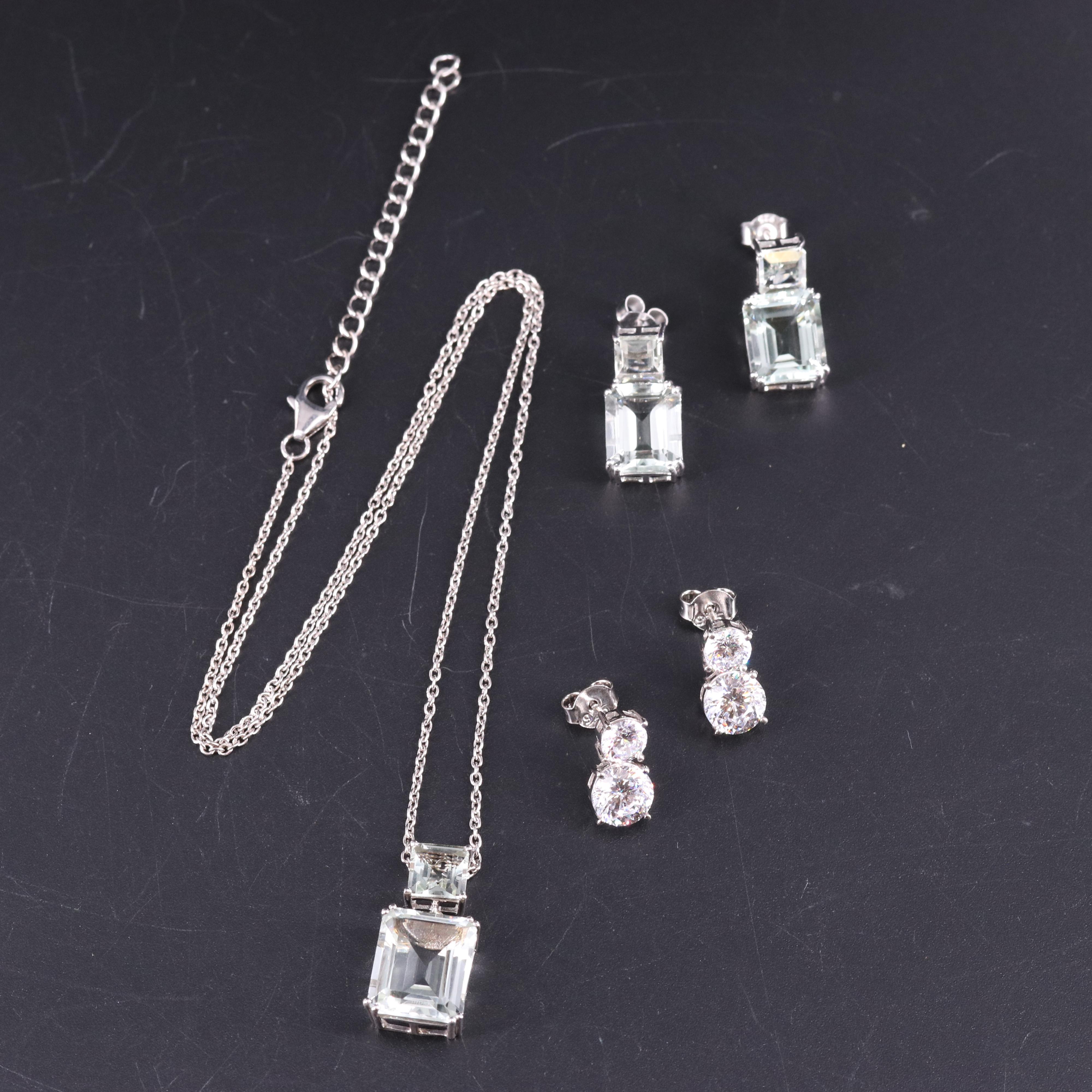 Sterling Silver Gemstone Jewelry Collection