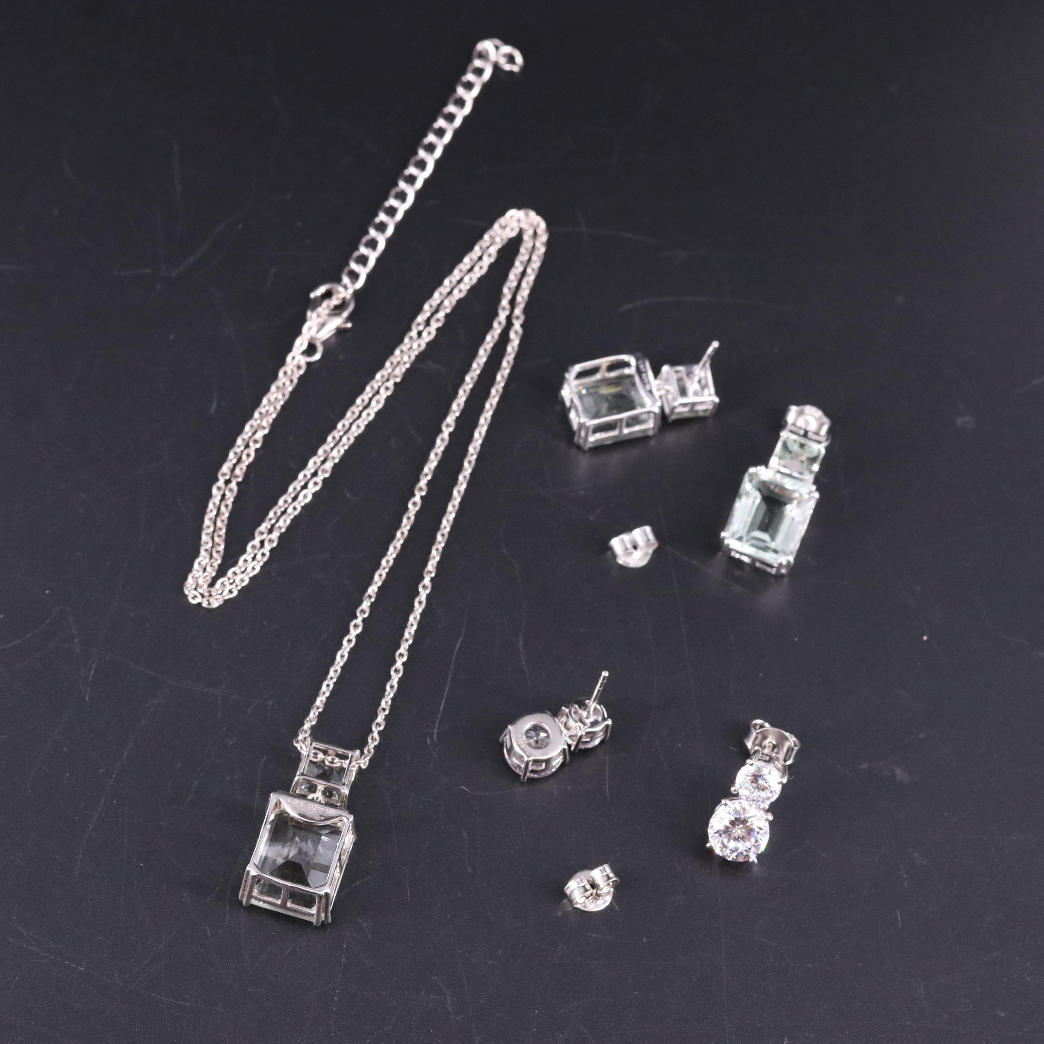 Sterling Silver Gemstone Jewelry Collection