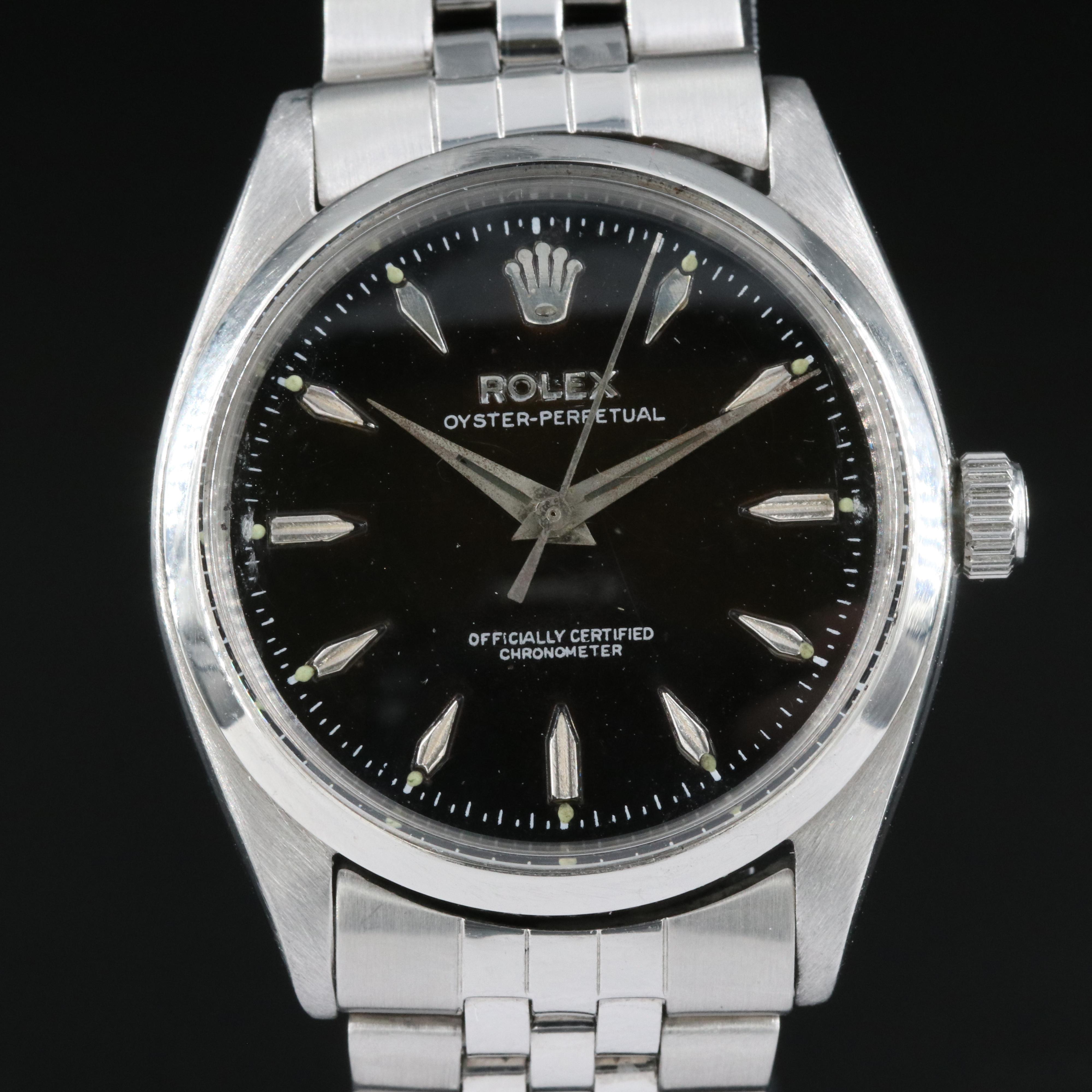 1957 Rolex Oyster Perpetual Stainless Steel Watch