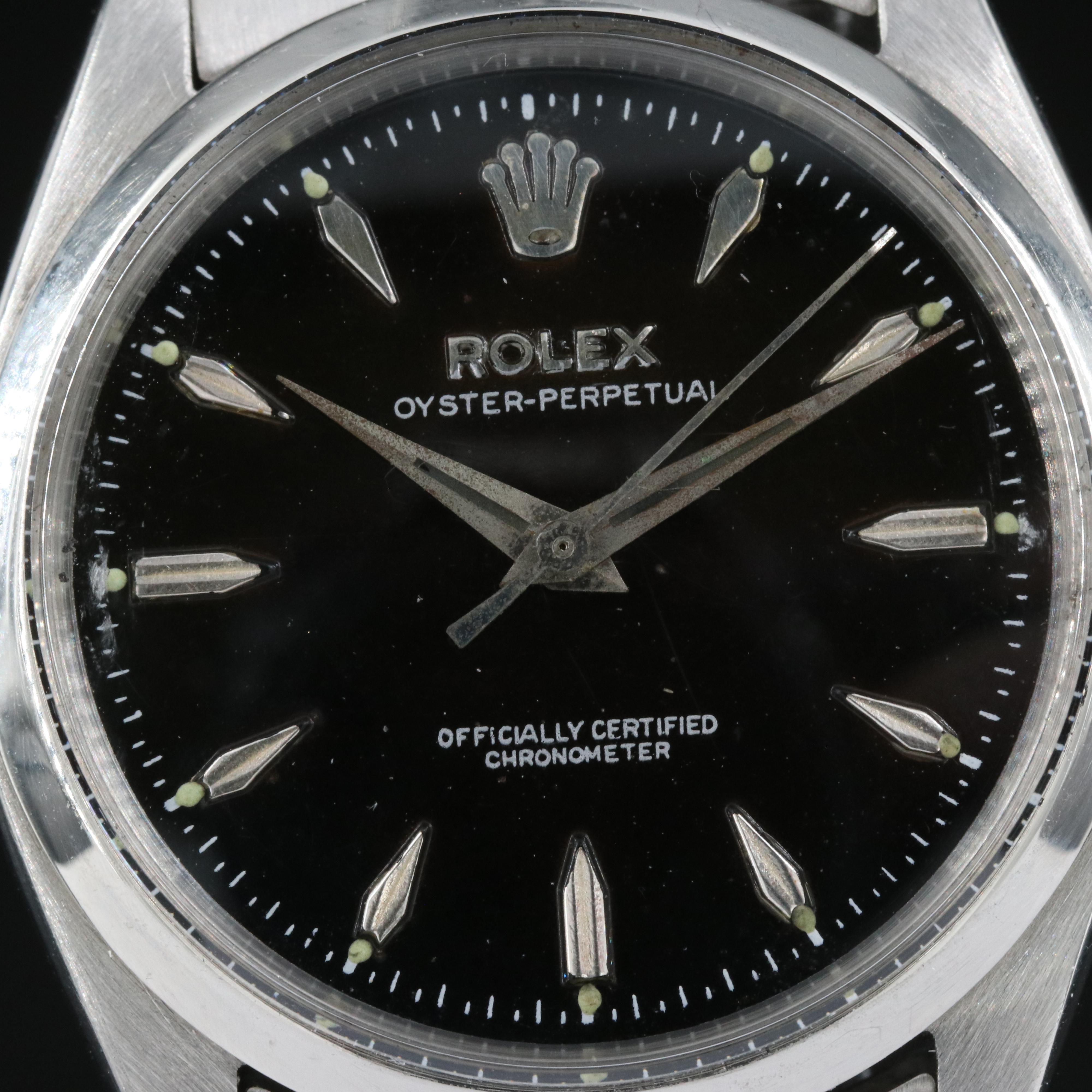1957 Rolex Oyster Perpetual Stainless Steel Watch