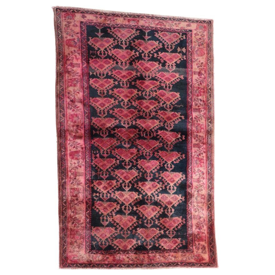 5'3 x 8'2 Hand- Knotted Persian Afshar Area Rug