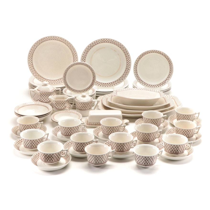 Wm. Adams & Sons "Sharon" Ironstone Dinnerware and Serveware