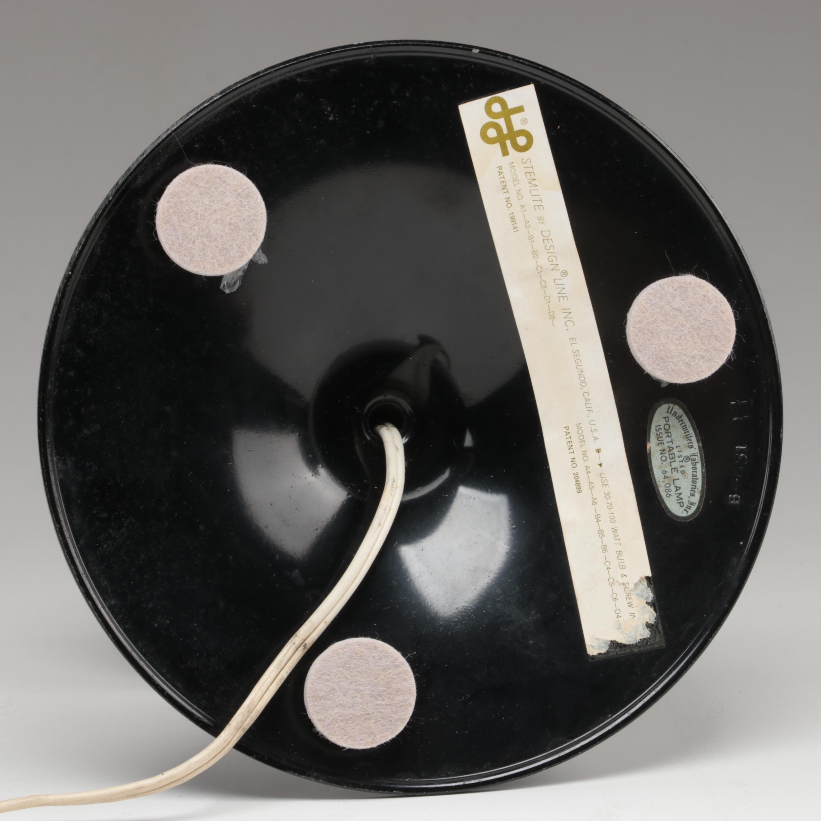 Bill Curry for Design Line Stemlite Mushroom Lamp, Circa 1970